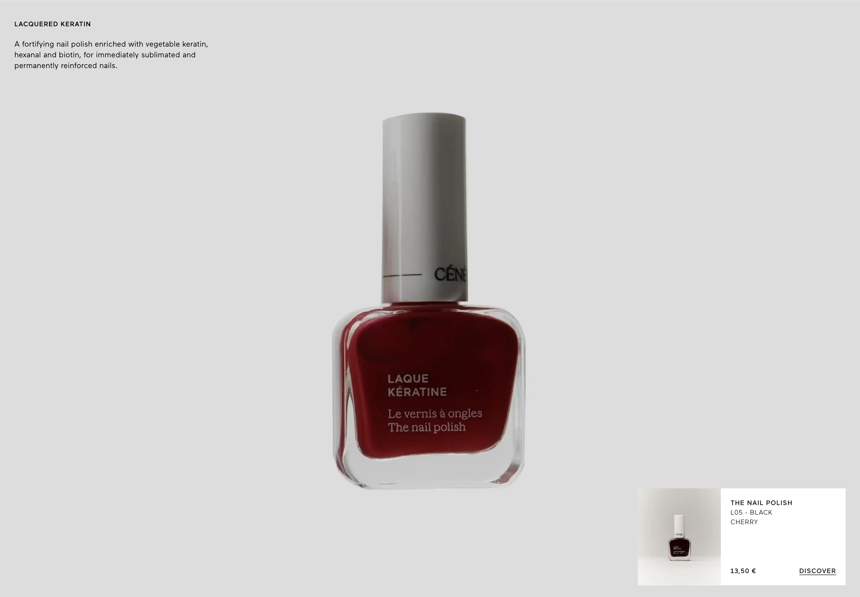 Cenee Product Detail Feature Highlight Design