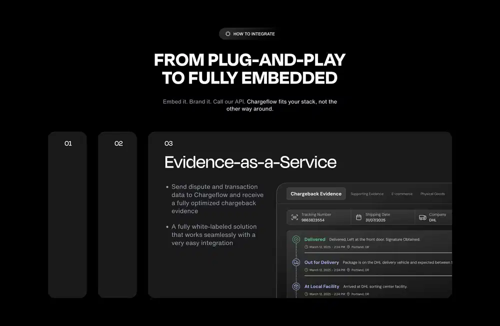 Chargeflow Integration Feature Design