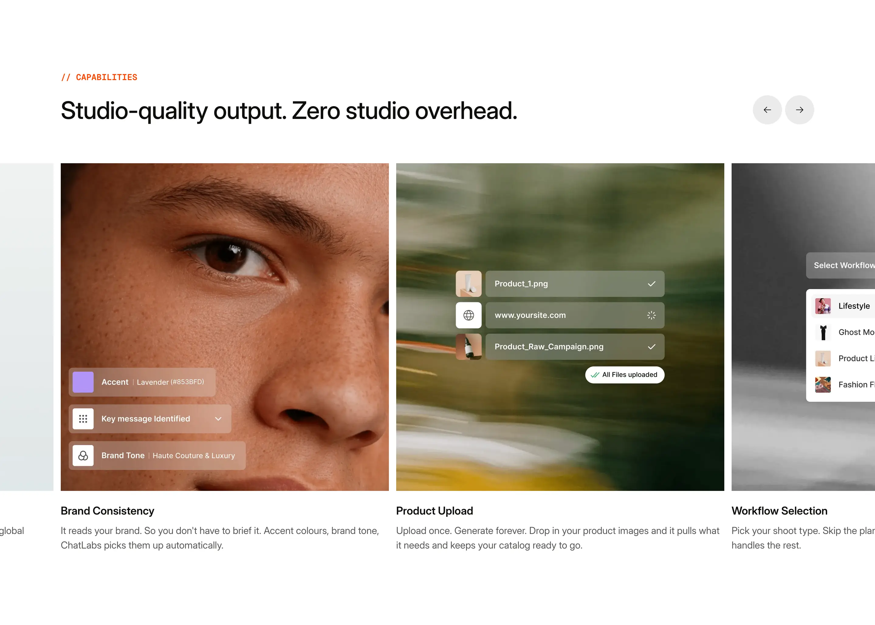 ChatLabs Capabilities Output Feature Design
