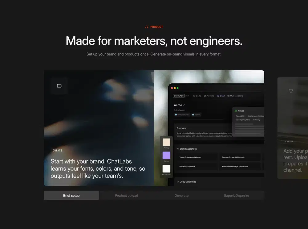 ChatLabs Product Feature Design