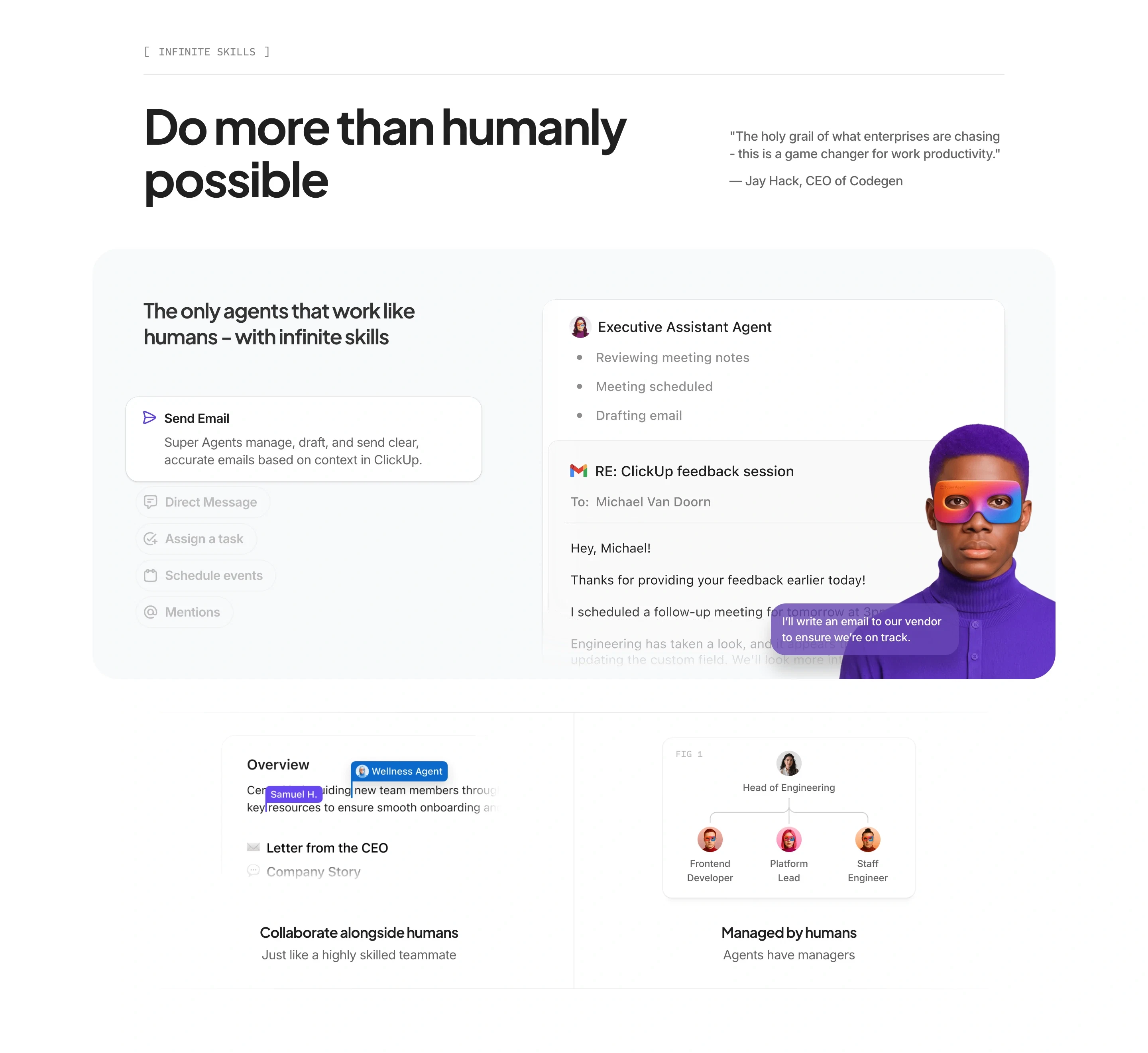 ClickUp AI Agents Feature Design