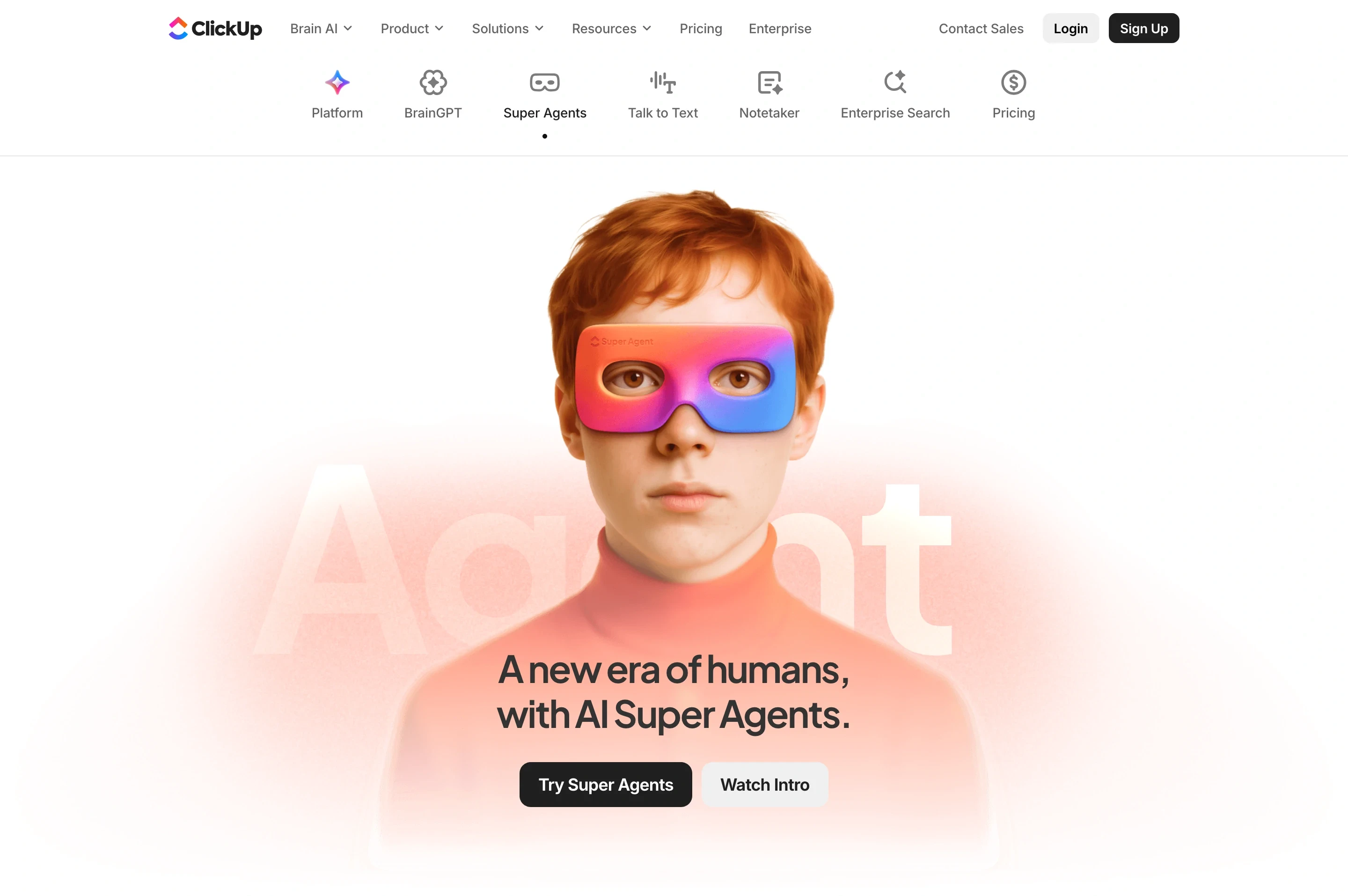 ClickUp AI Hero Design