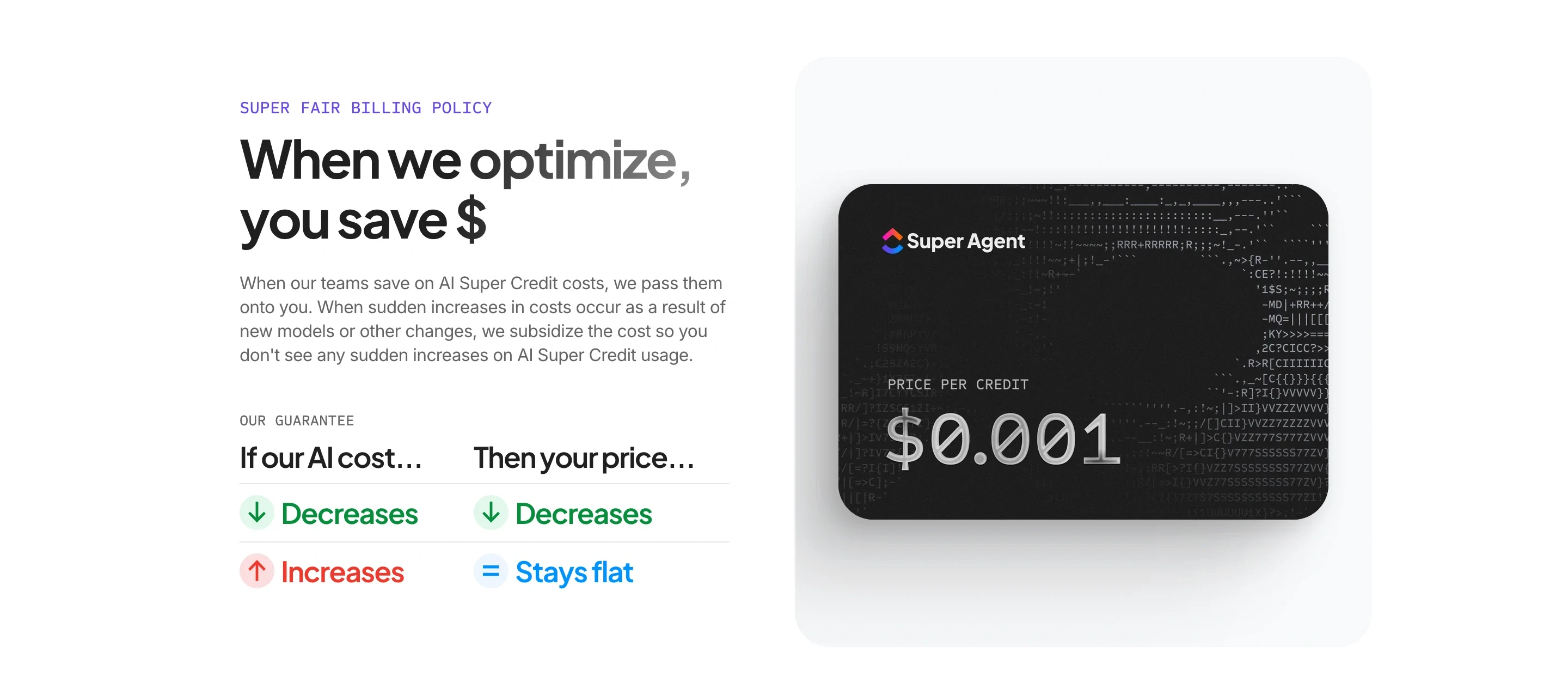 ClickUp Billing Policy Feature Design