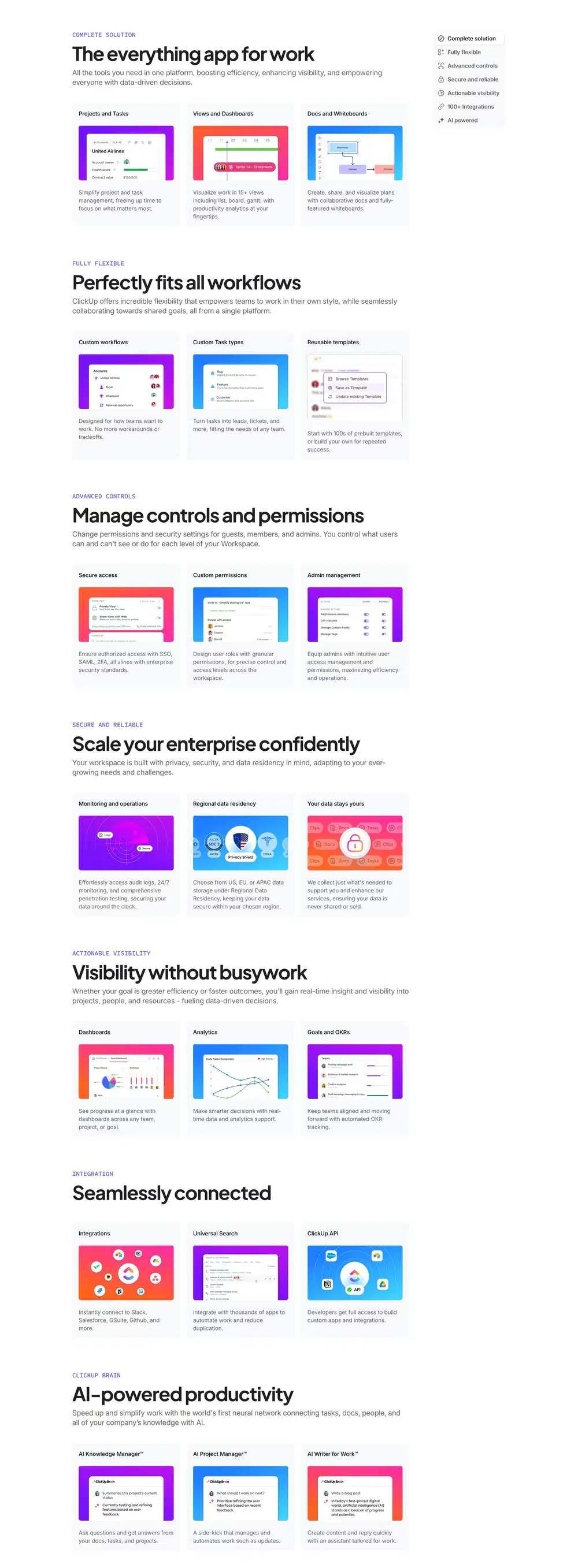 ClickUp Product Feature Design