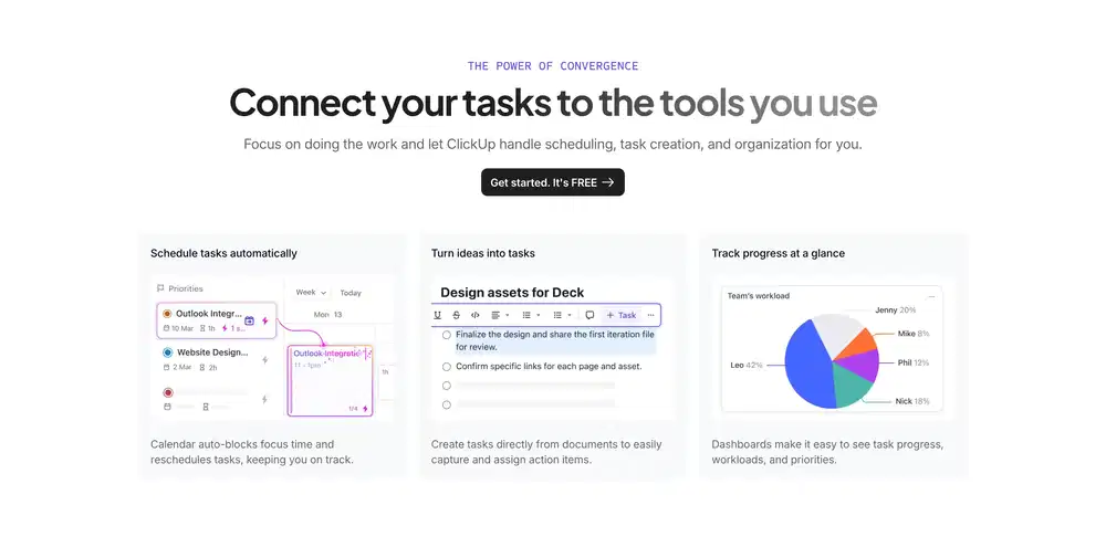 ClickUp Productivity Feature Design
