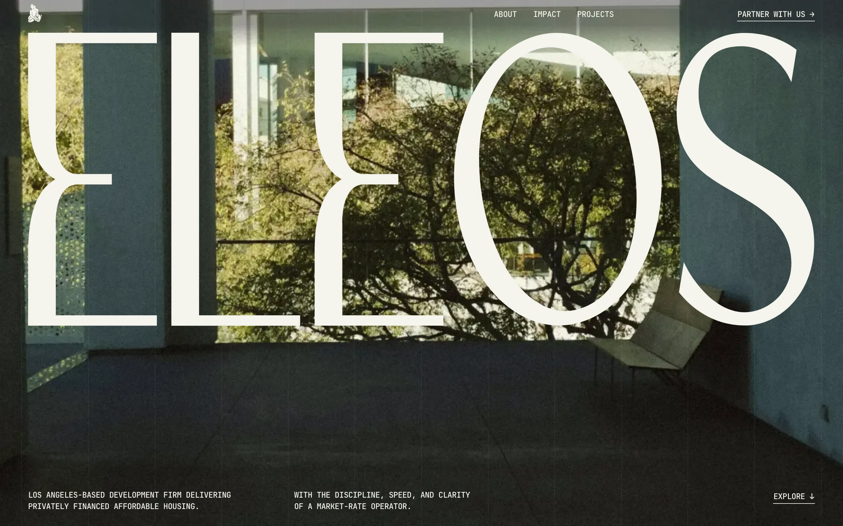 Eleos Brand Hero Design