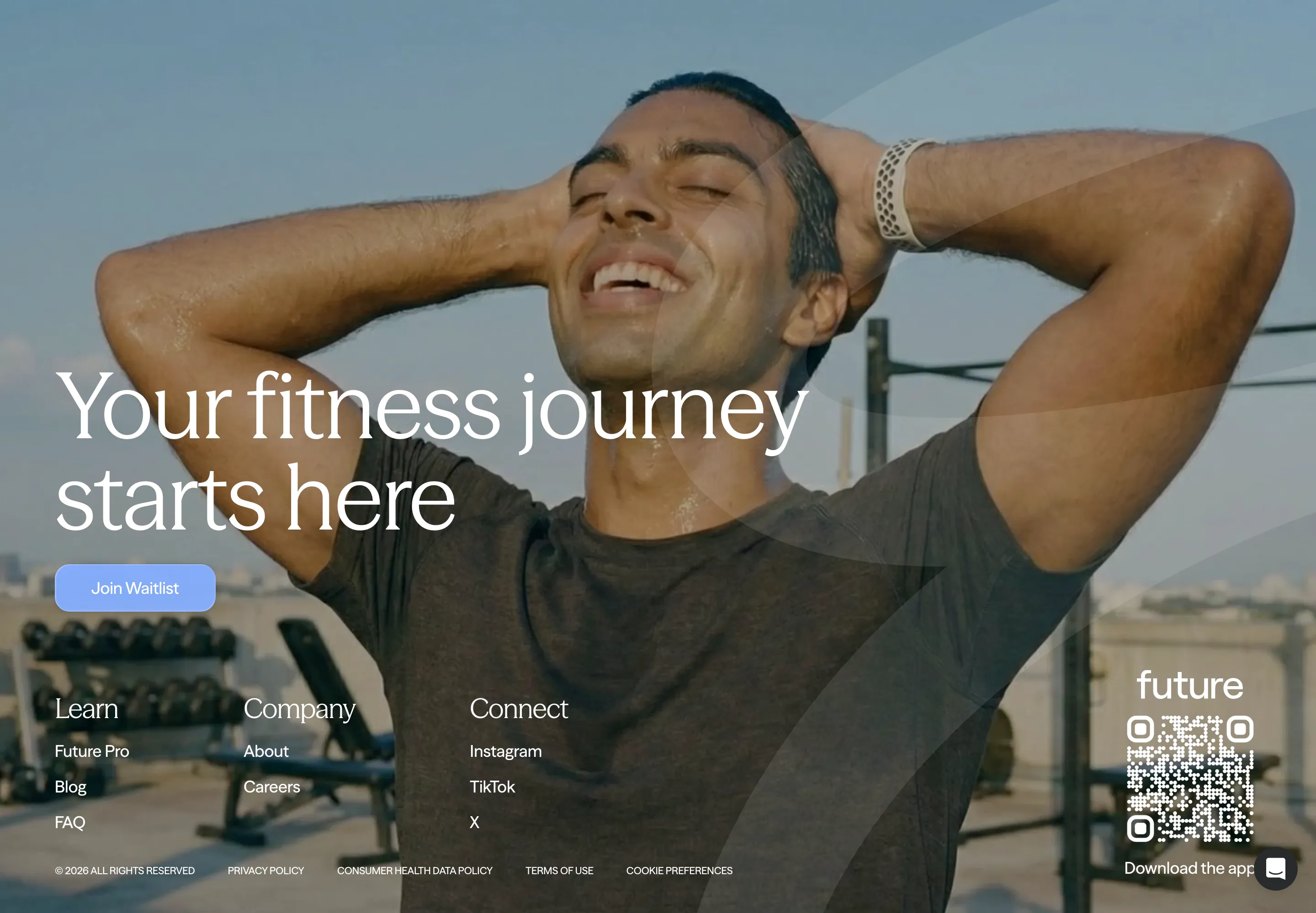 Future Navigation Footer Design