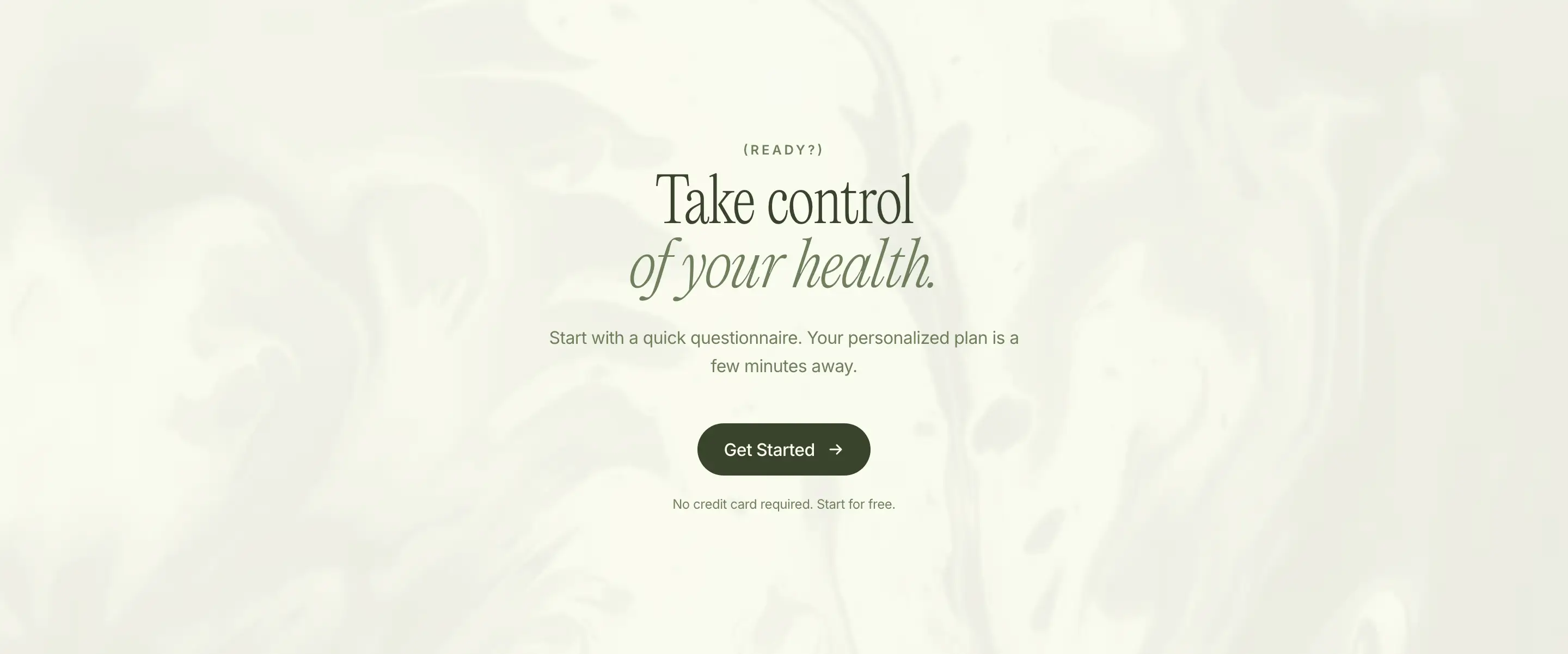 Heva Onboarding CTA Design