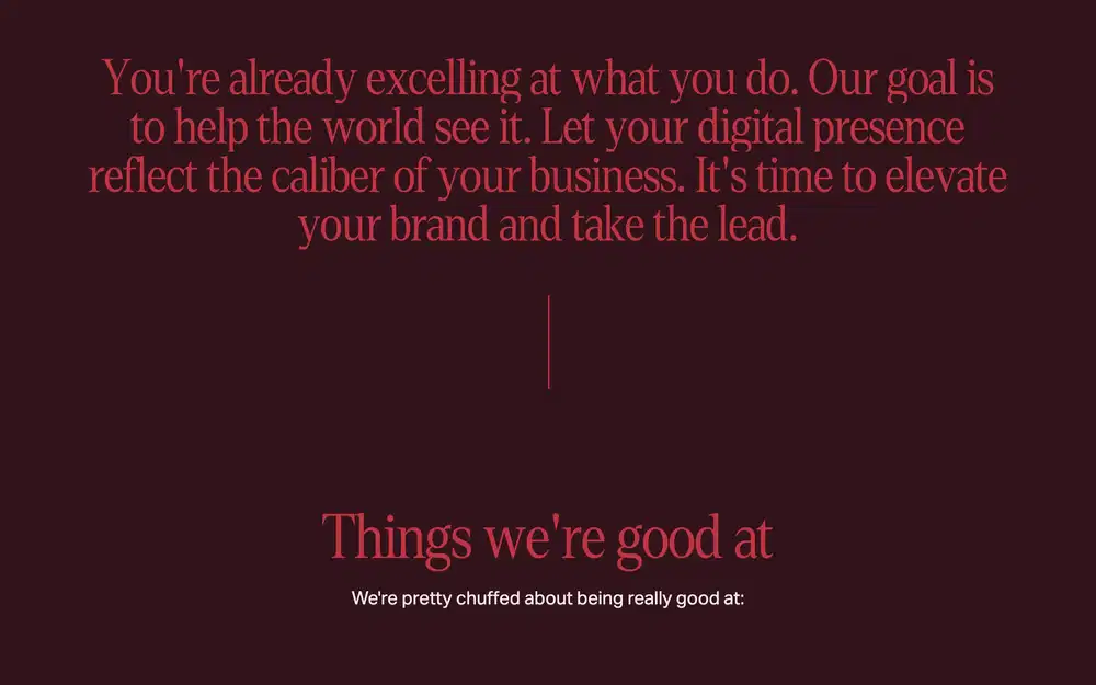 Idyllic Professional Feature Design