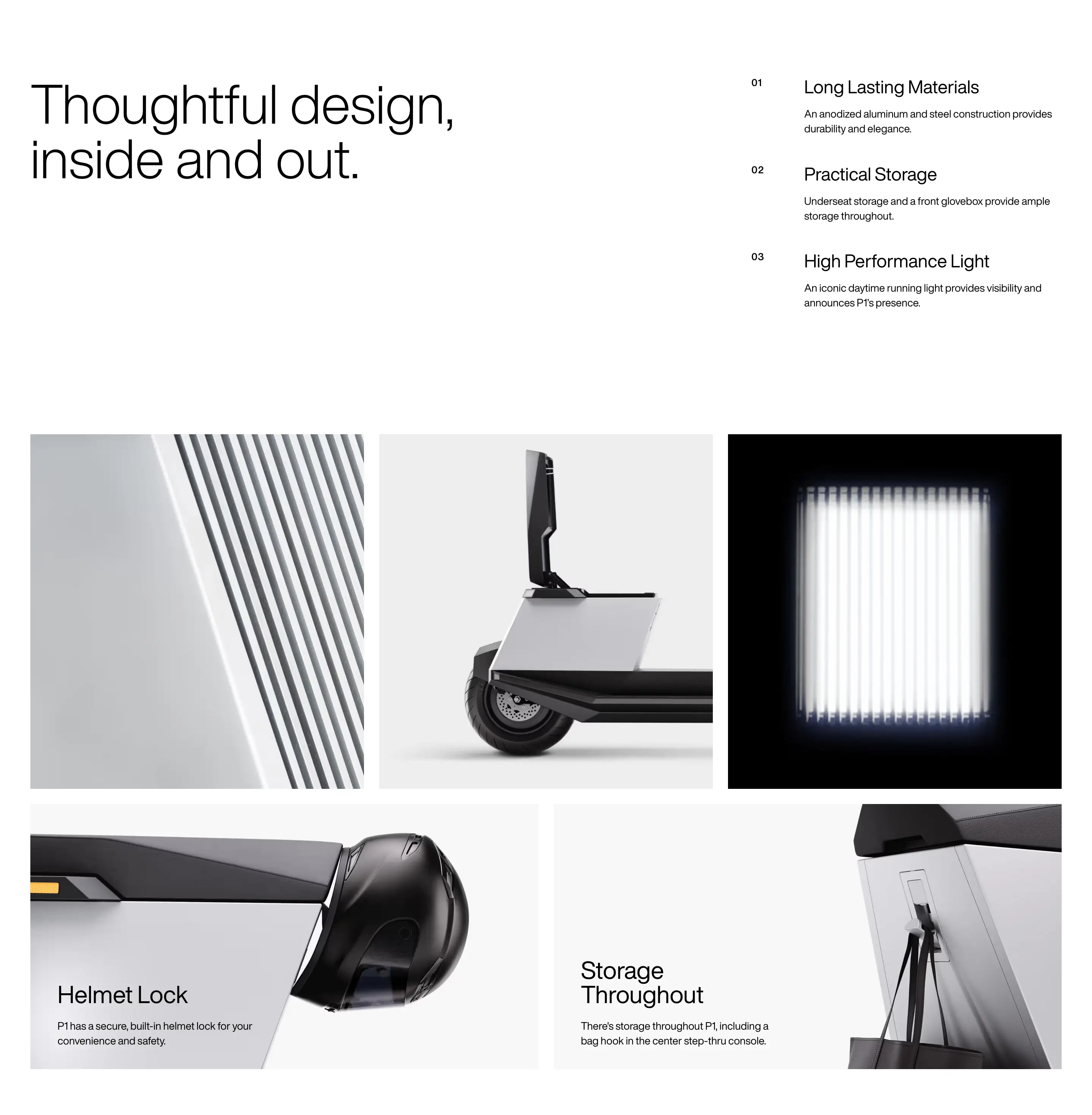 Infinite Machine Product Feature Bento Design