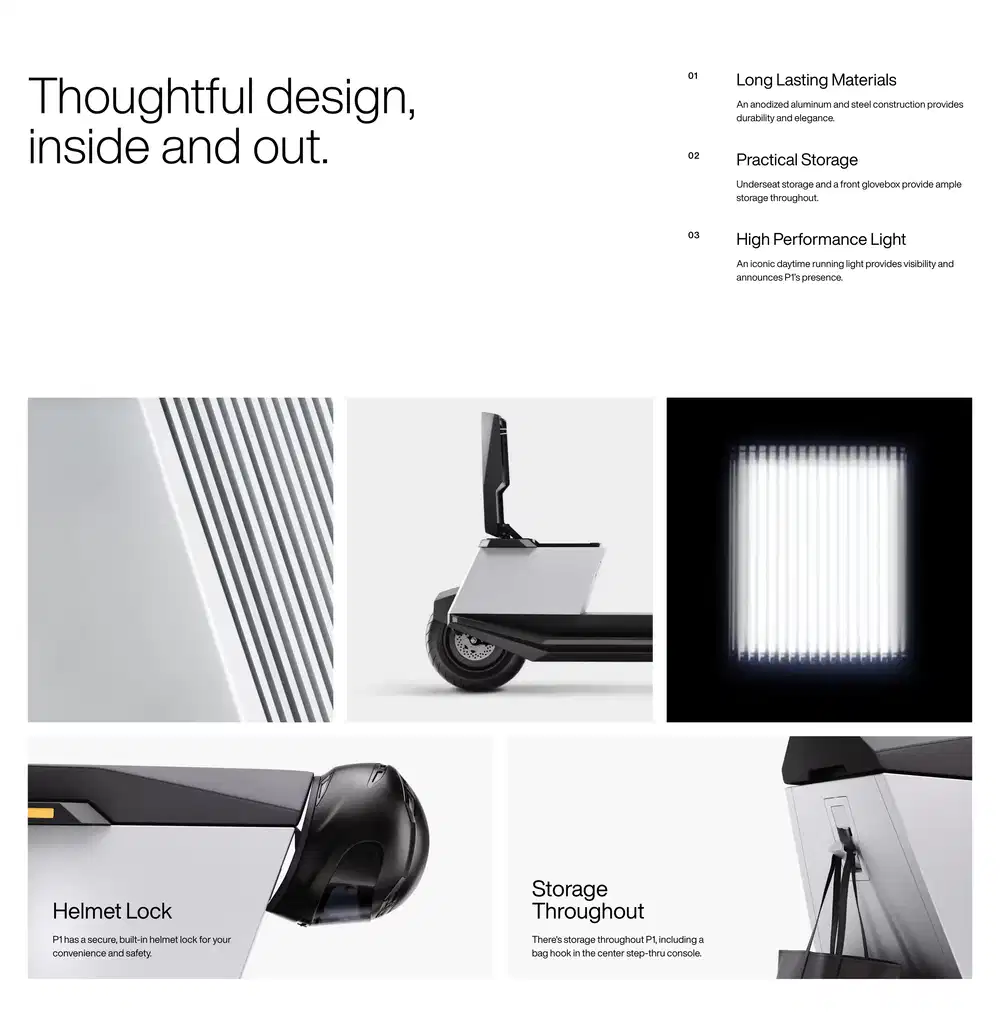 Infinite Machine Product Feature Bento Design