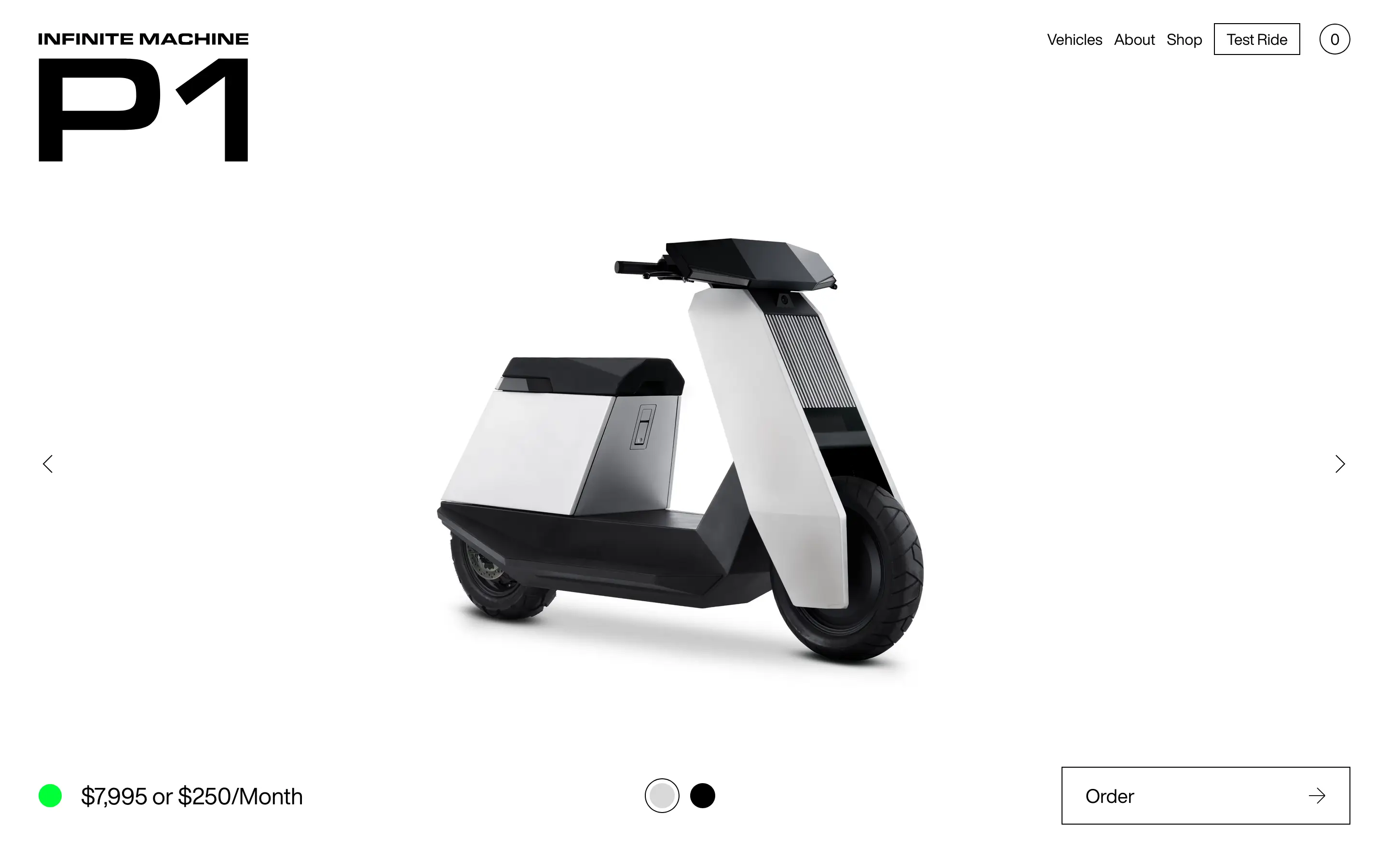 Infinite Machine Product Hero Design