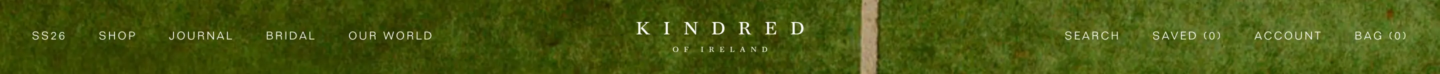 Kindred Shop Navbar Design