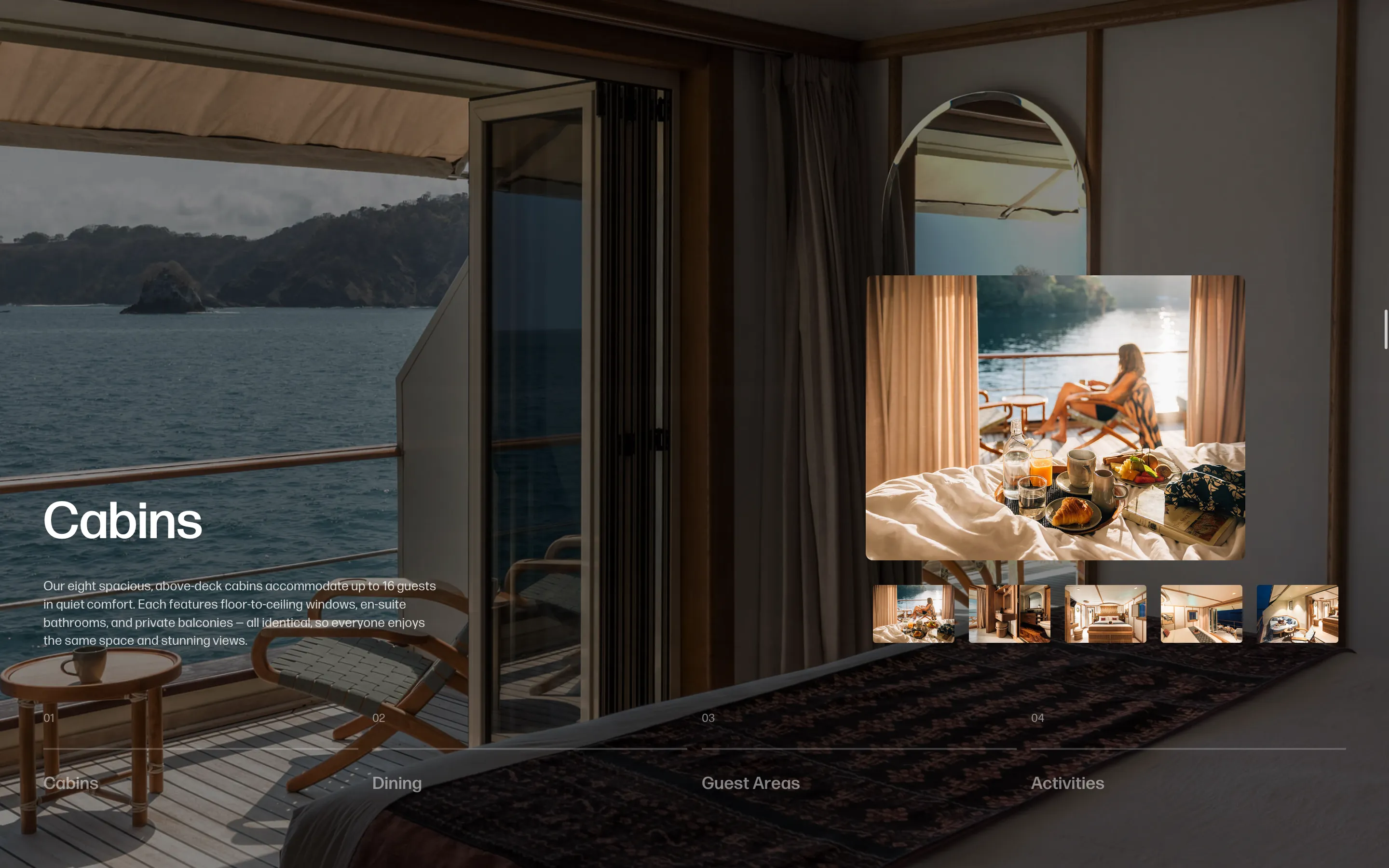 Kudanil Cruiseship Accommodations Feature Design