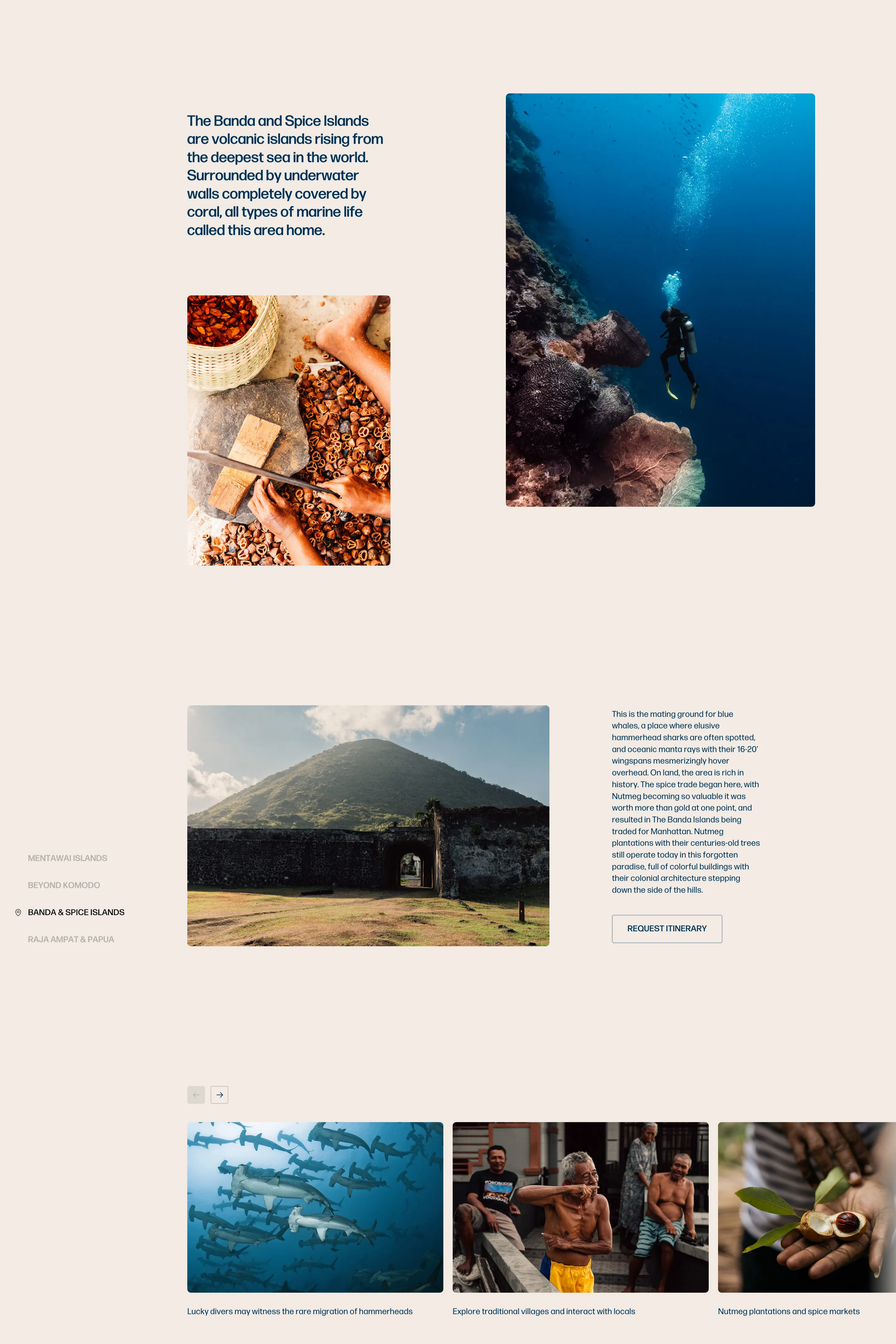 Kudanil Destination Feature Design
