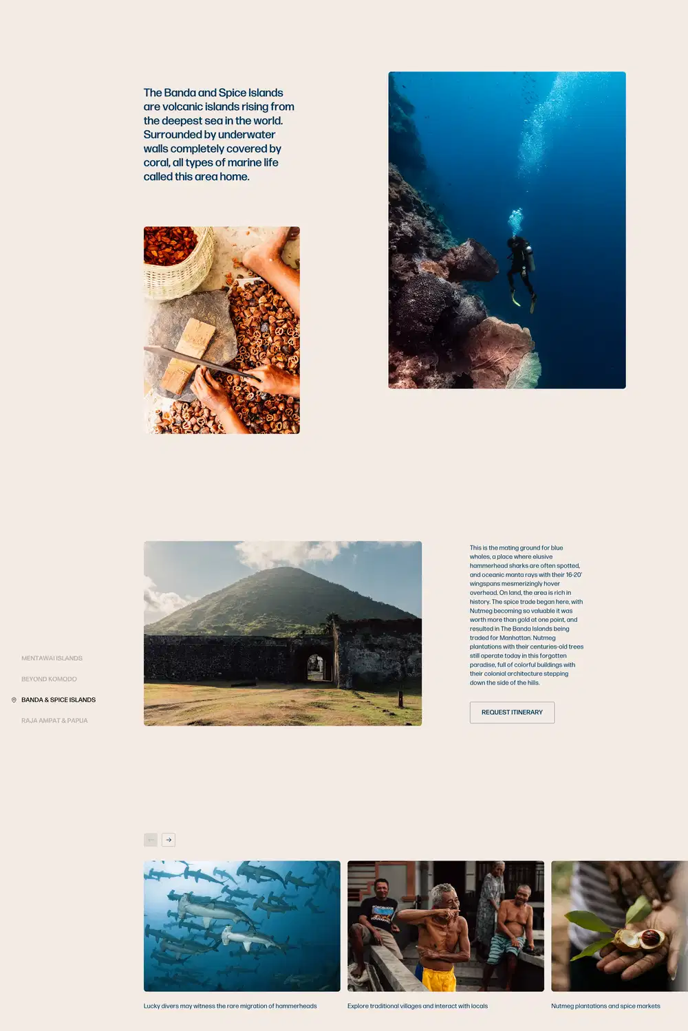 Kudanil Destination Feature Design