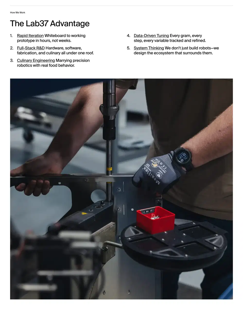 Lab37 Advantage Feature Design