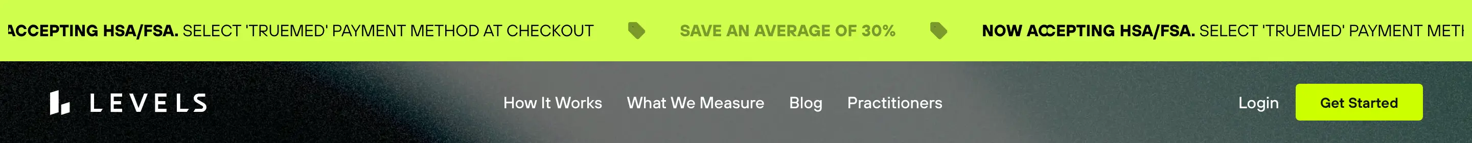 Levels Global Navigation Navbar Design
