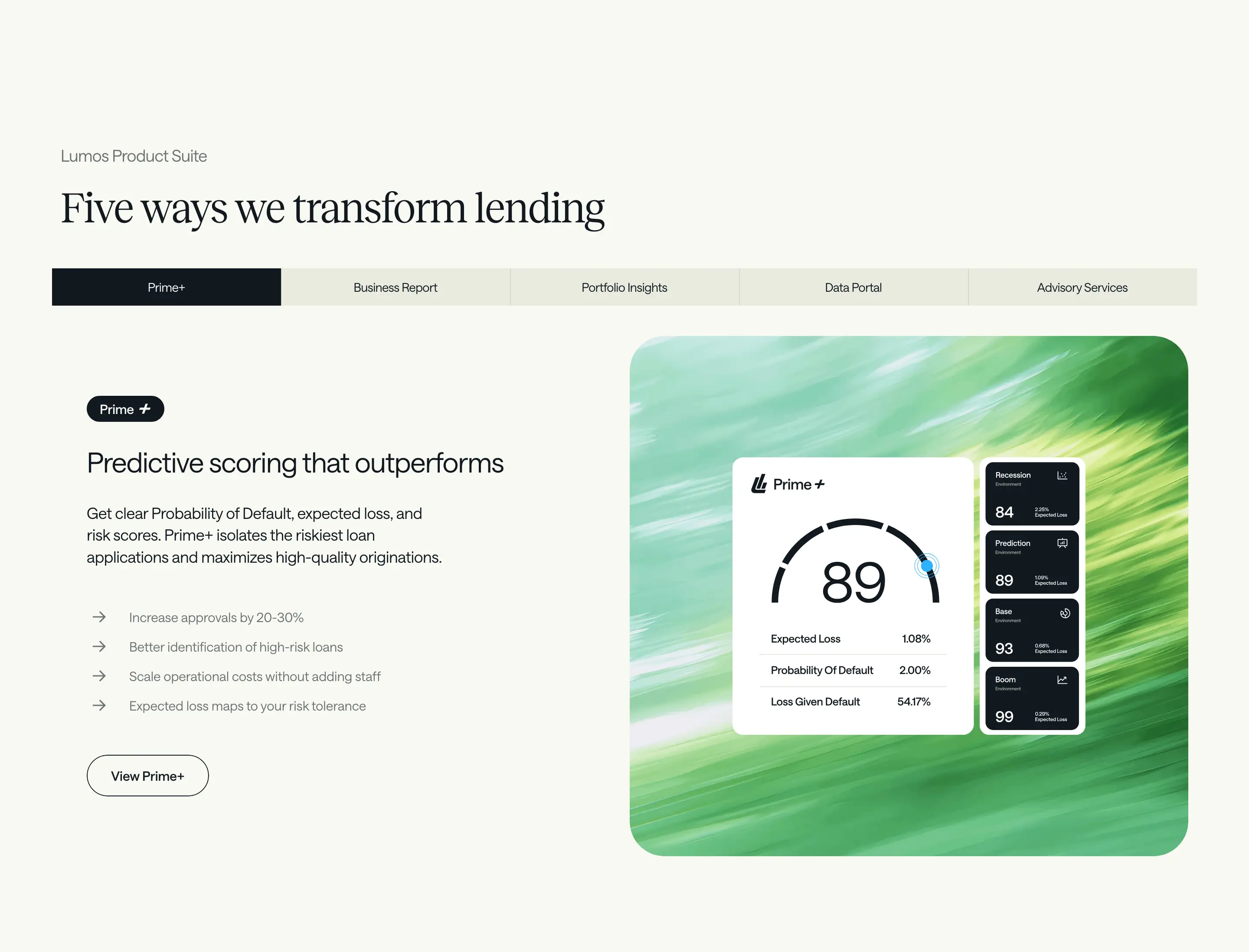 Lumos Lending Feature Design