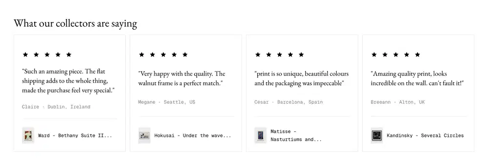 Make-Ready Testimonials Cards Design