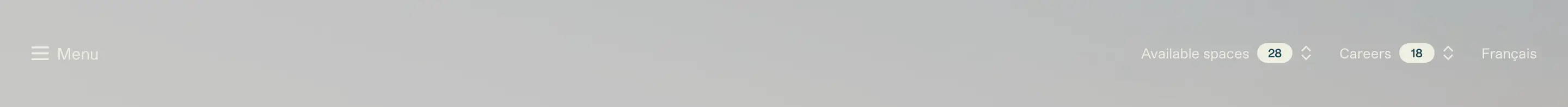 Montoni Navigation Header Design