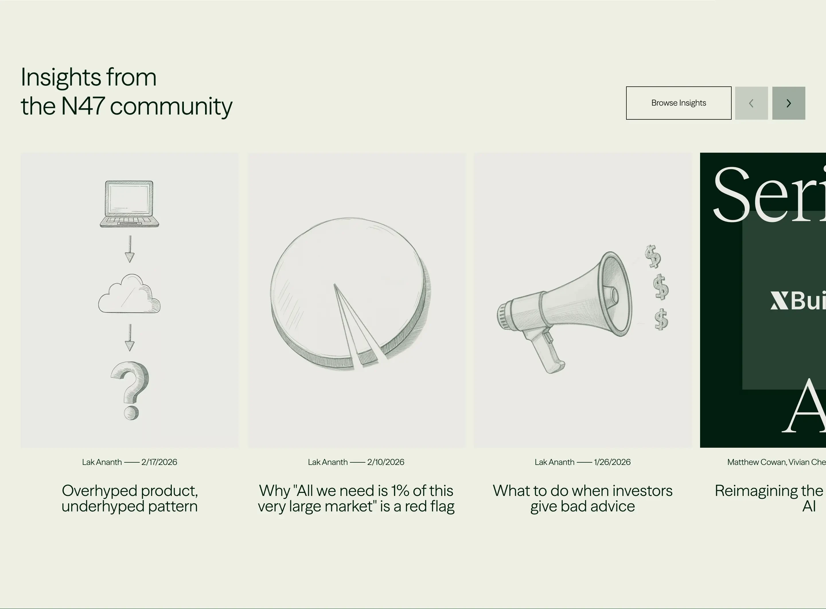 N47 Community Blog Design