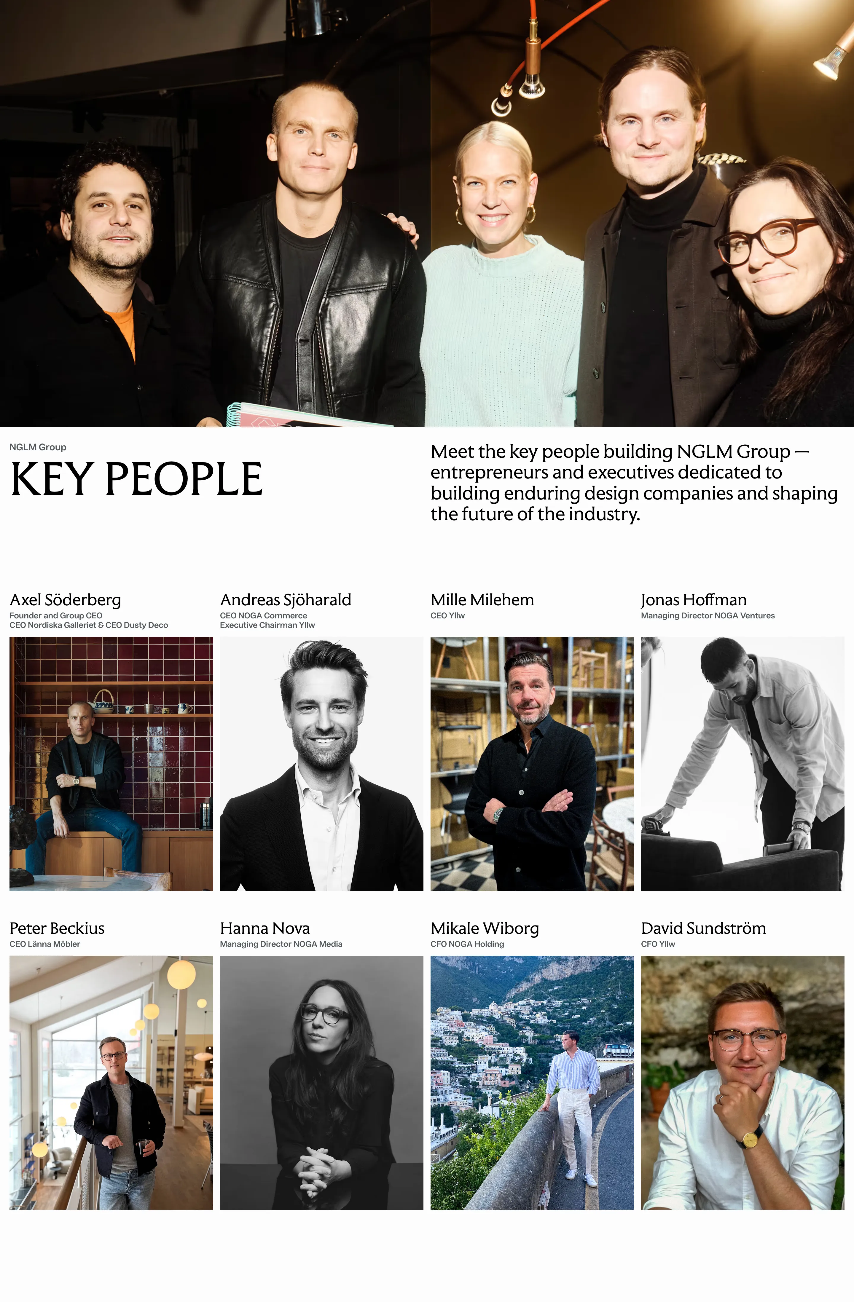 NGLM Executive Team Design
