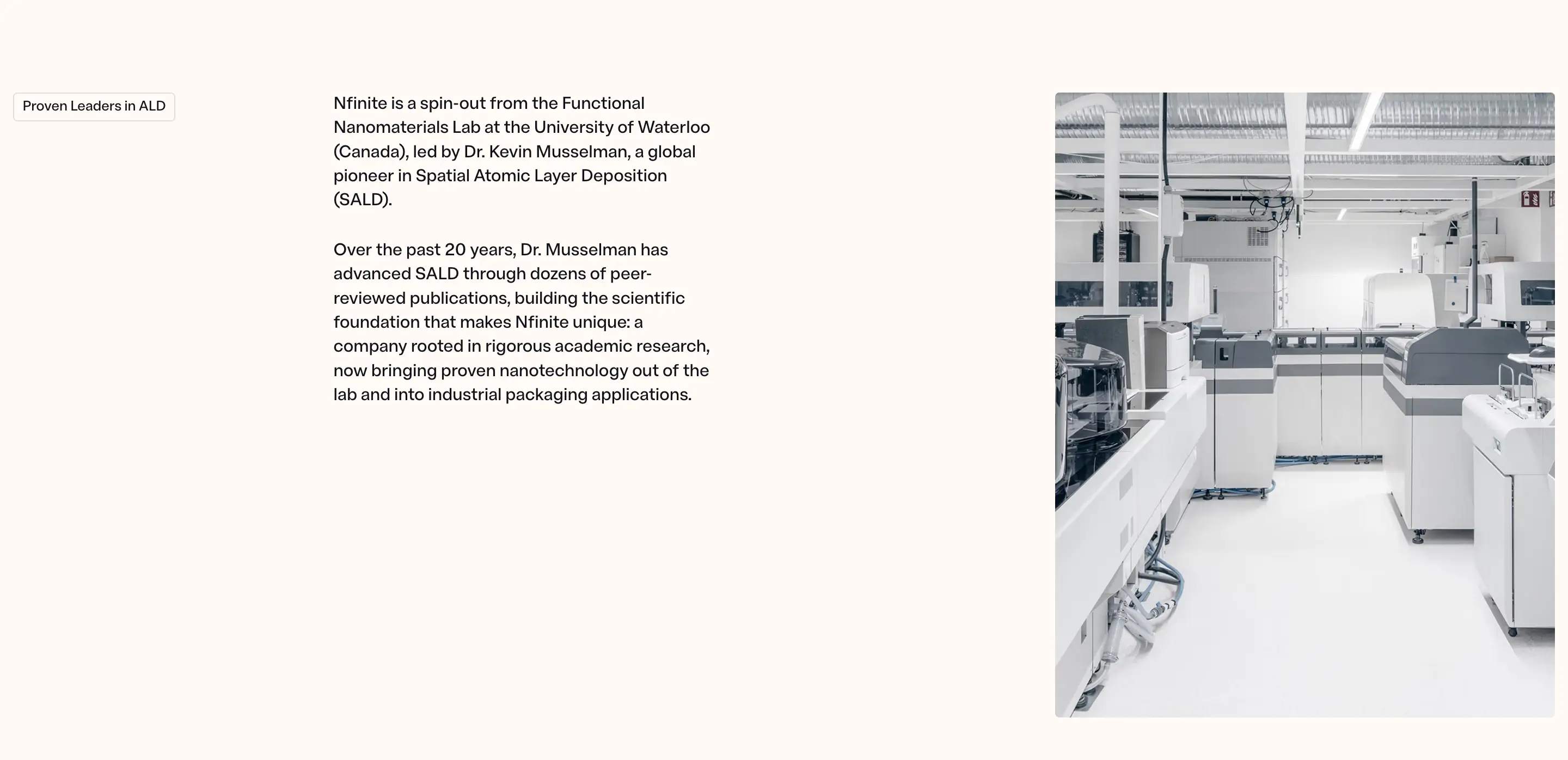 Nfinite Background Feature Design