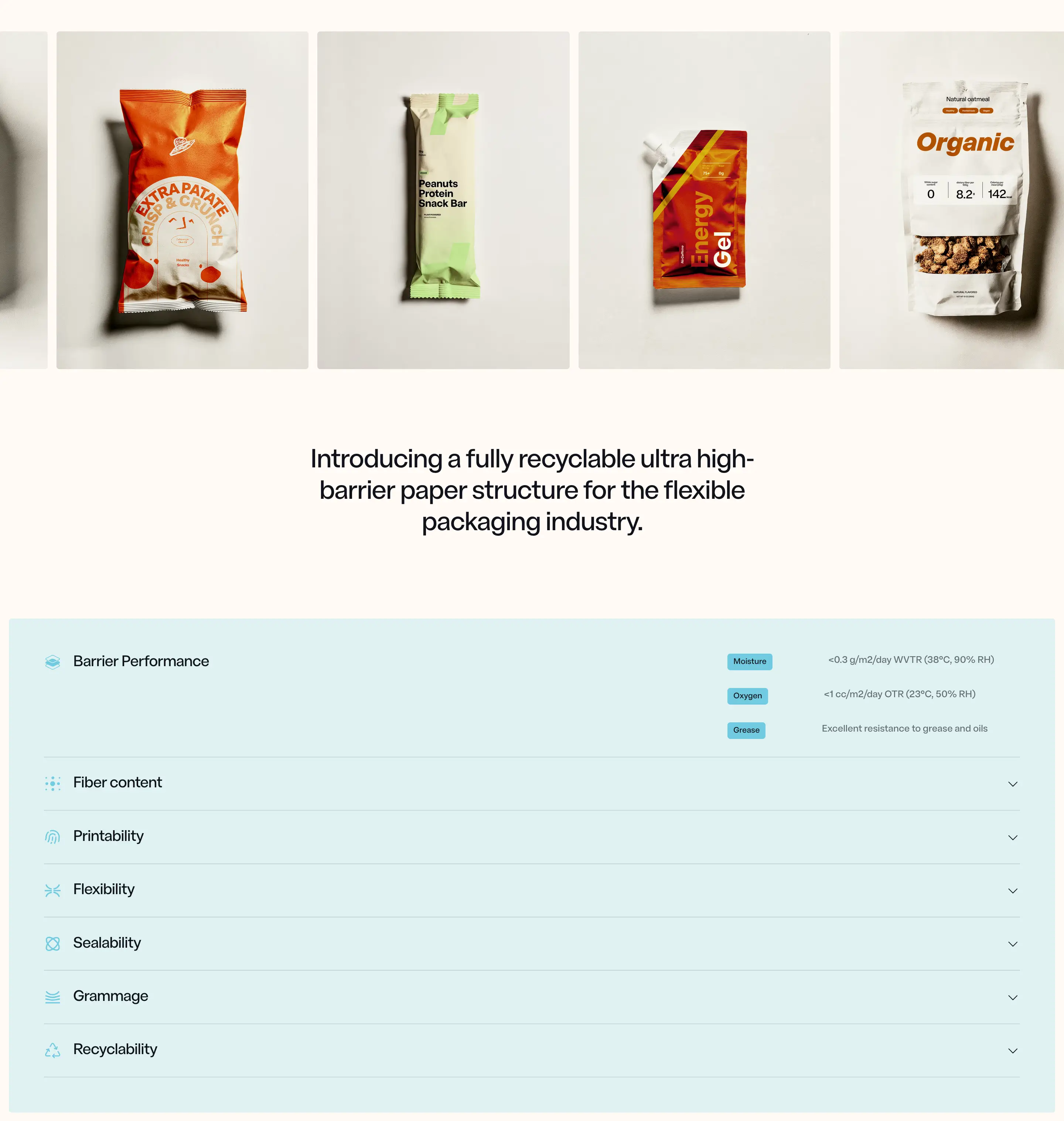 Nfinite Product Feature Accordion Design