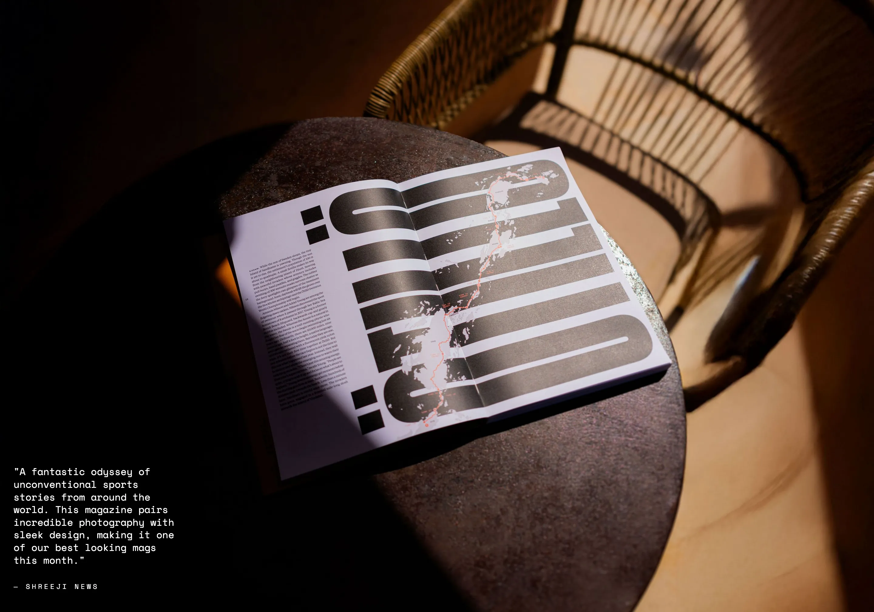 Off Field Magazine Featured Design