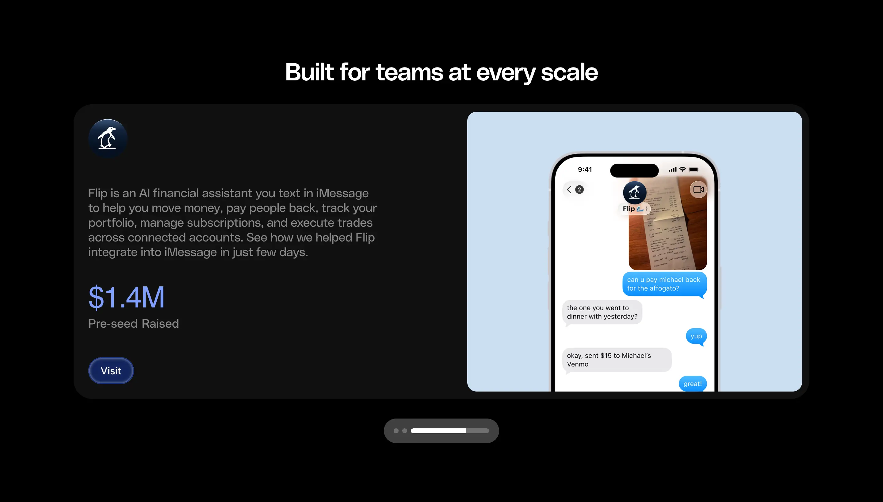 Photon Client Success Feature Showcase Design
