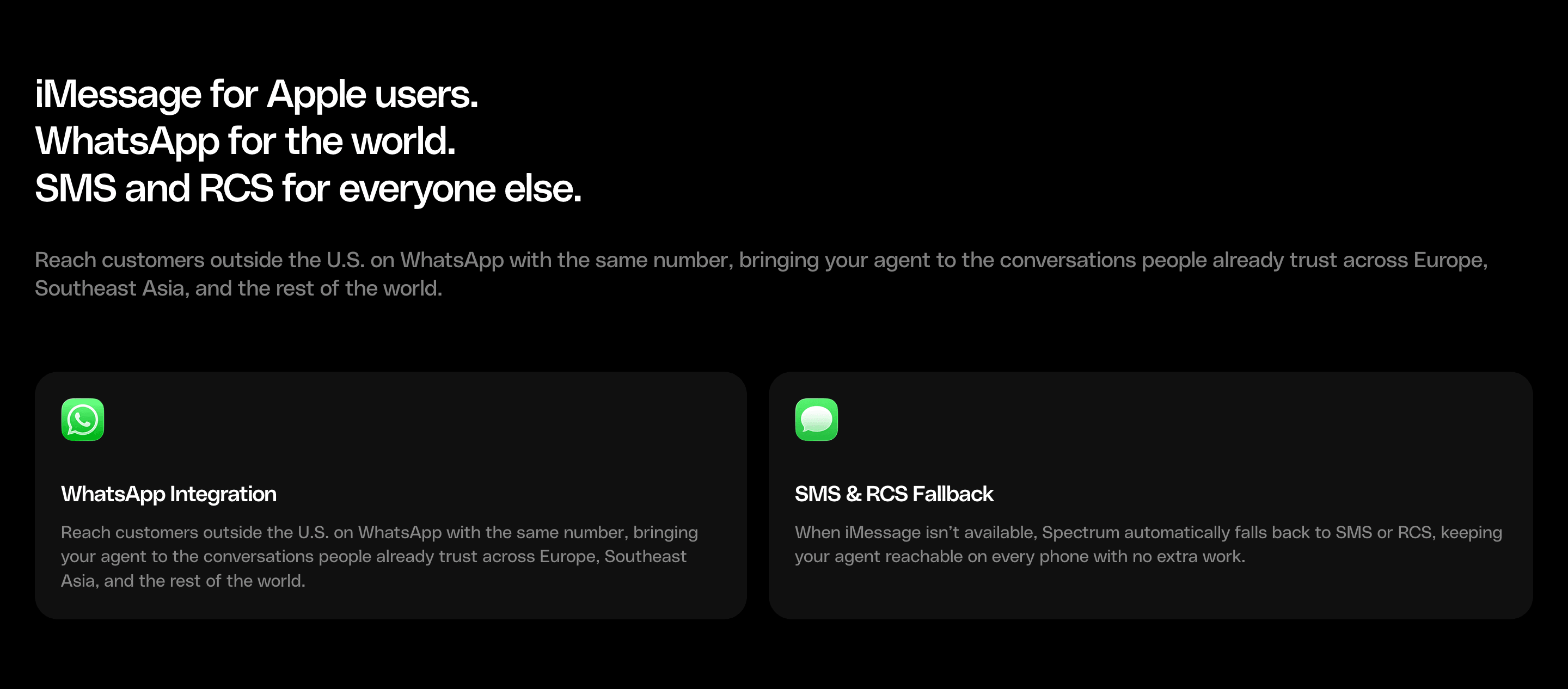 Photon Messaging Channels Feature Design