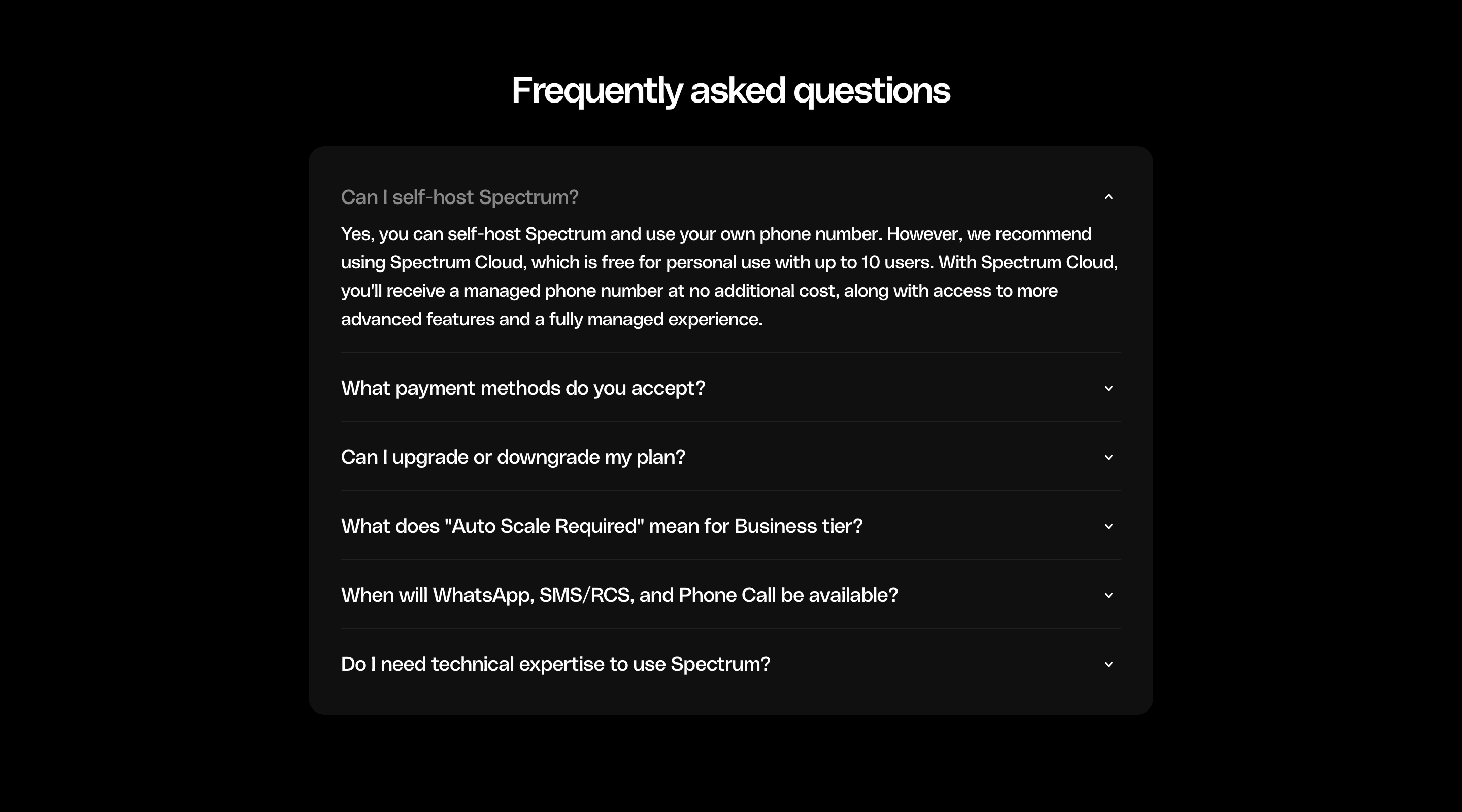 Photon Support FAQ Design