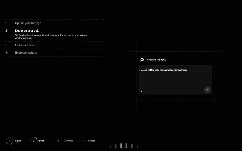 Ponder Workflow Steps Feature Design