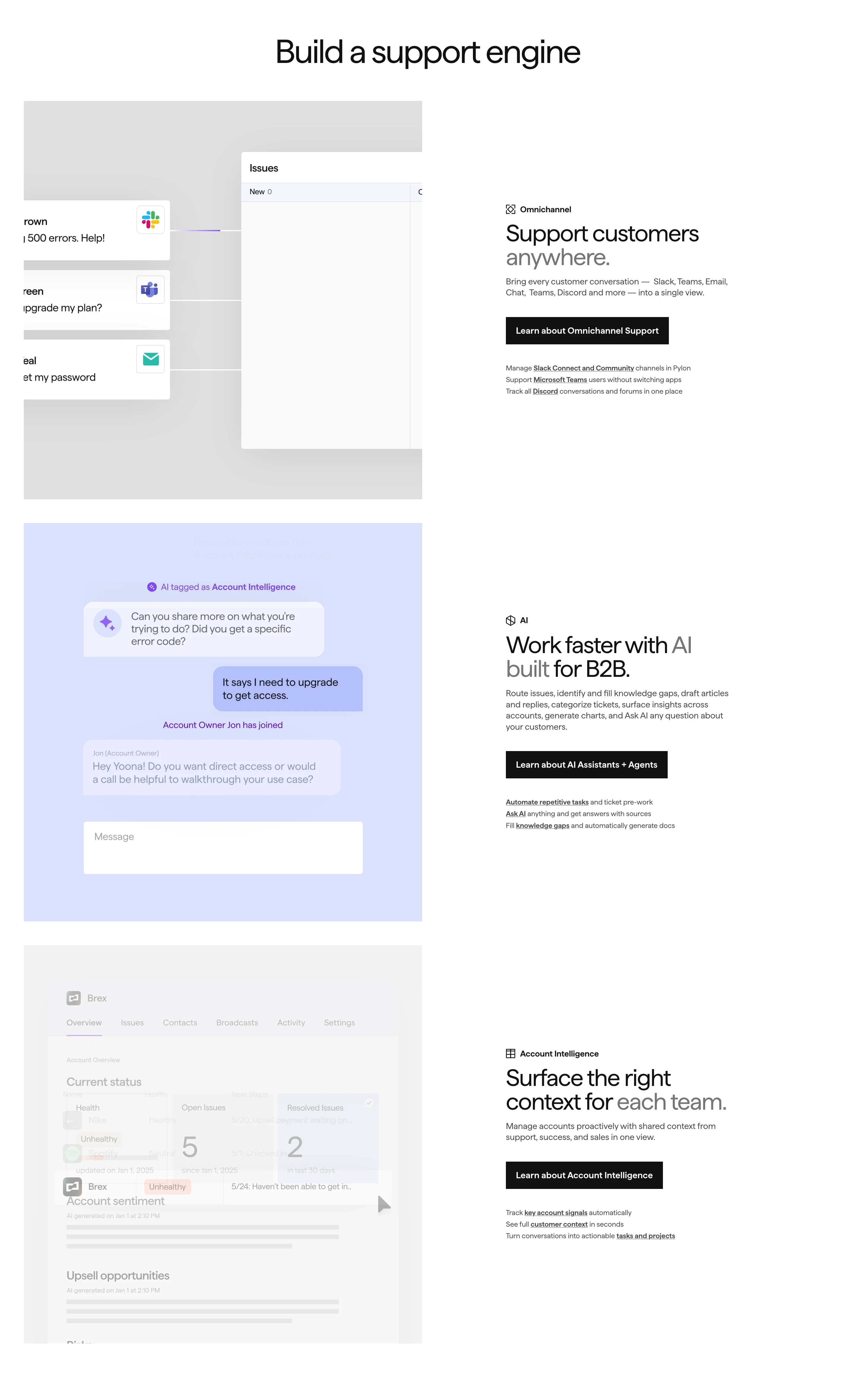 Pylon Platform Feature Design