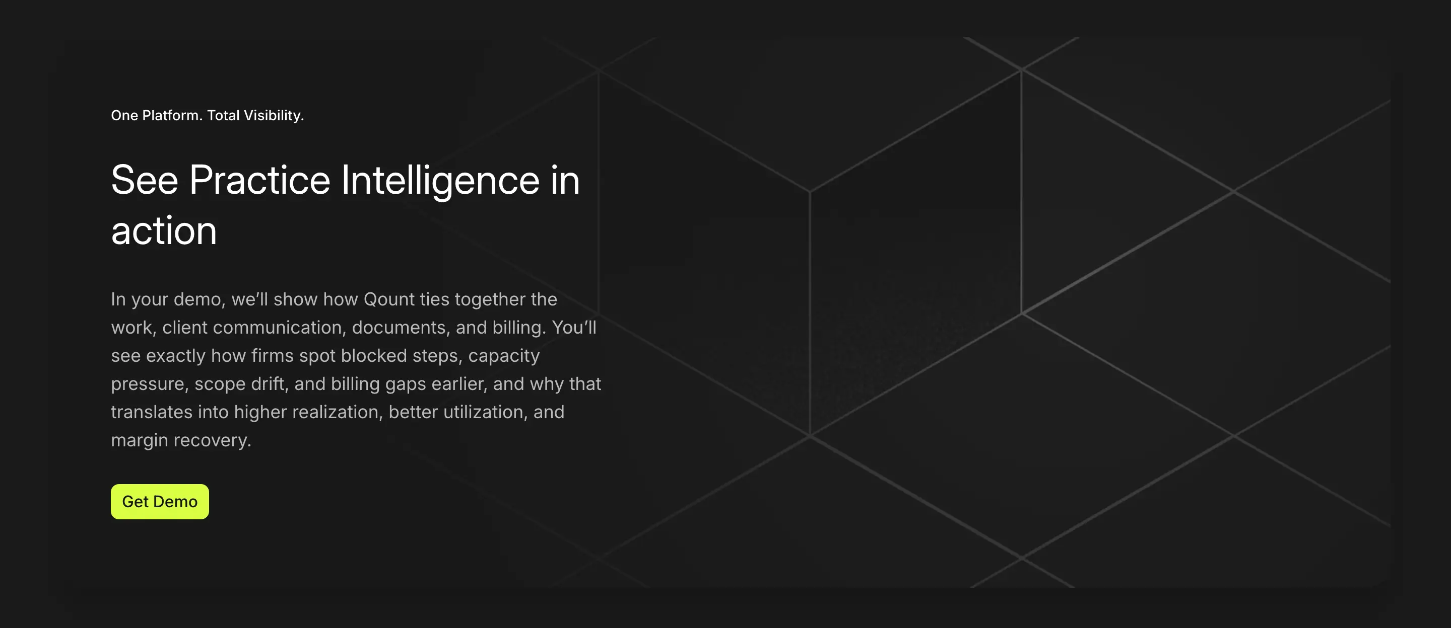 Qount Product CTA Design