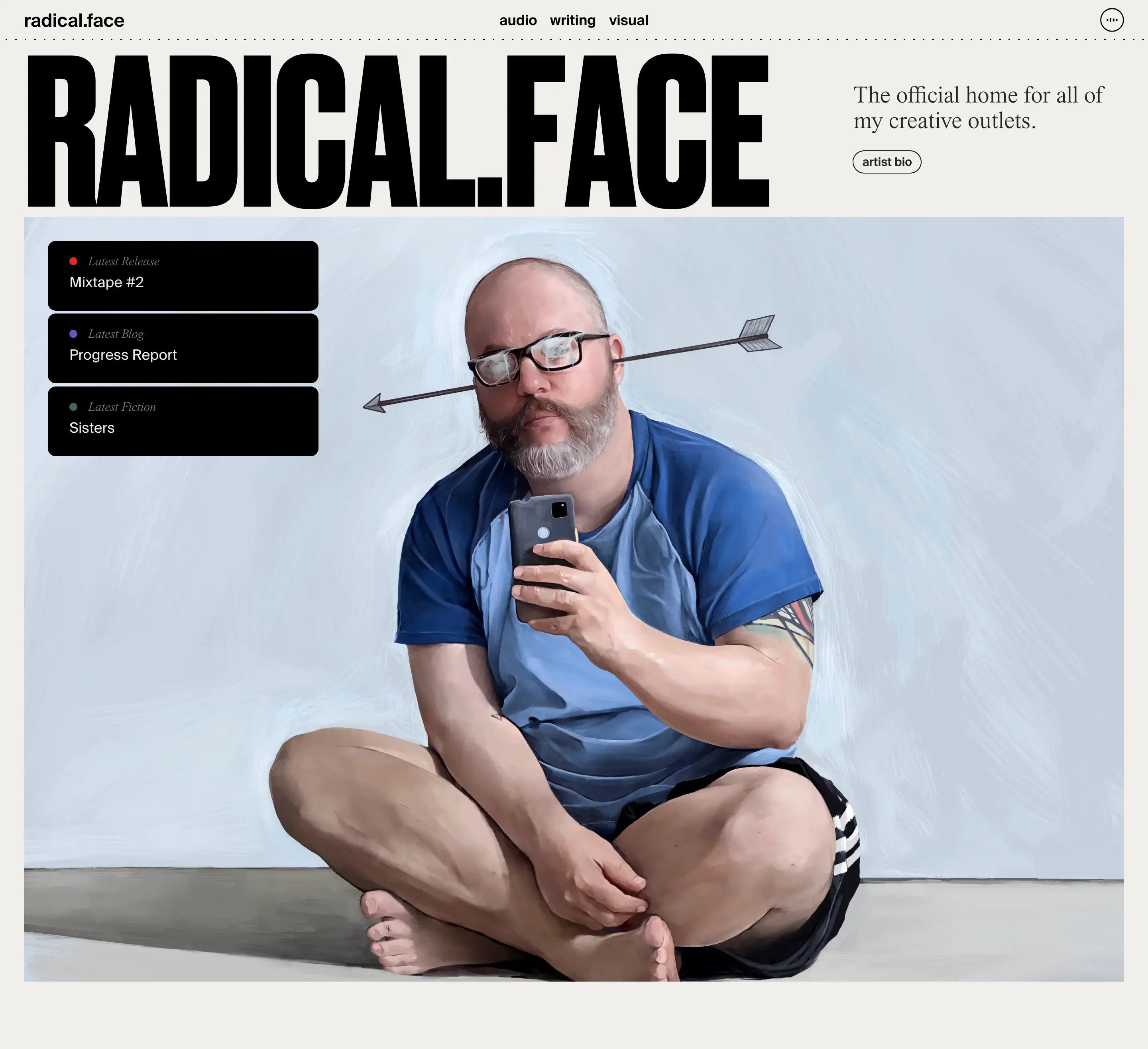 Radical Face Creative Hero Design