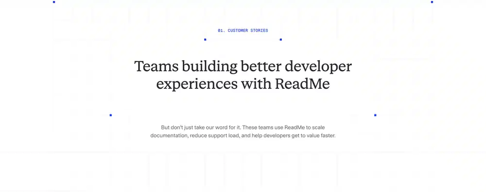 Readme Customer Header Design