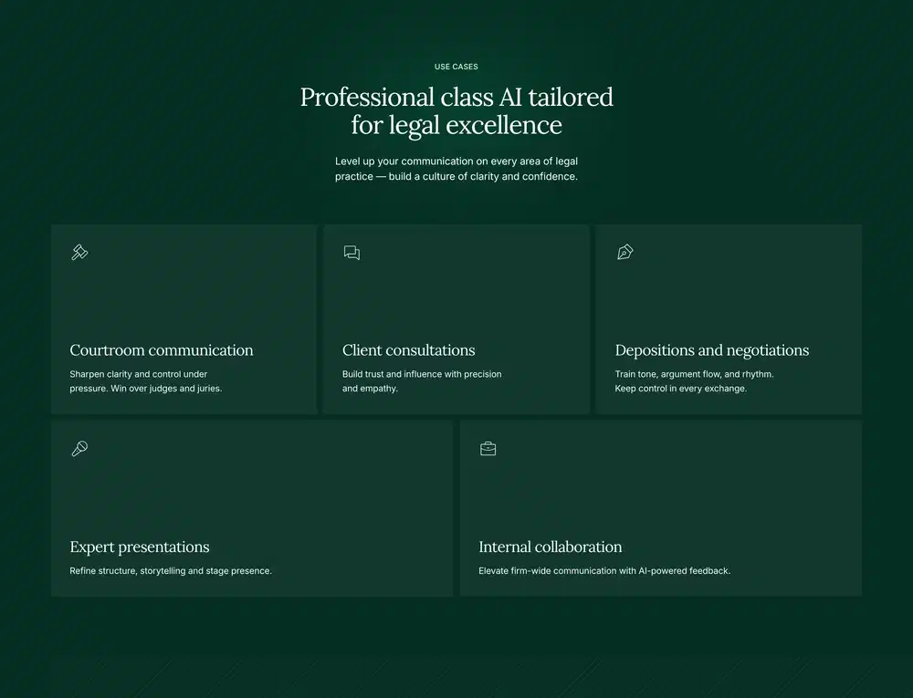 Rhetorich Legal Feature Design