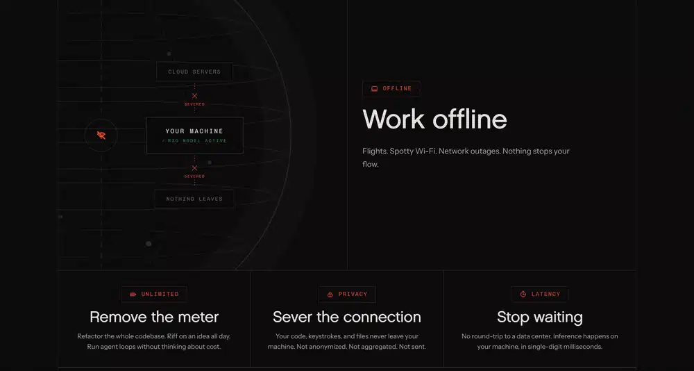 Rig Offline Capabilities Grid Feature Design