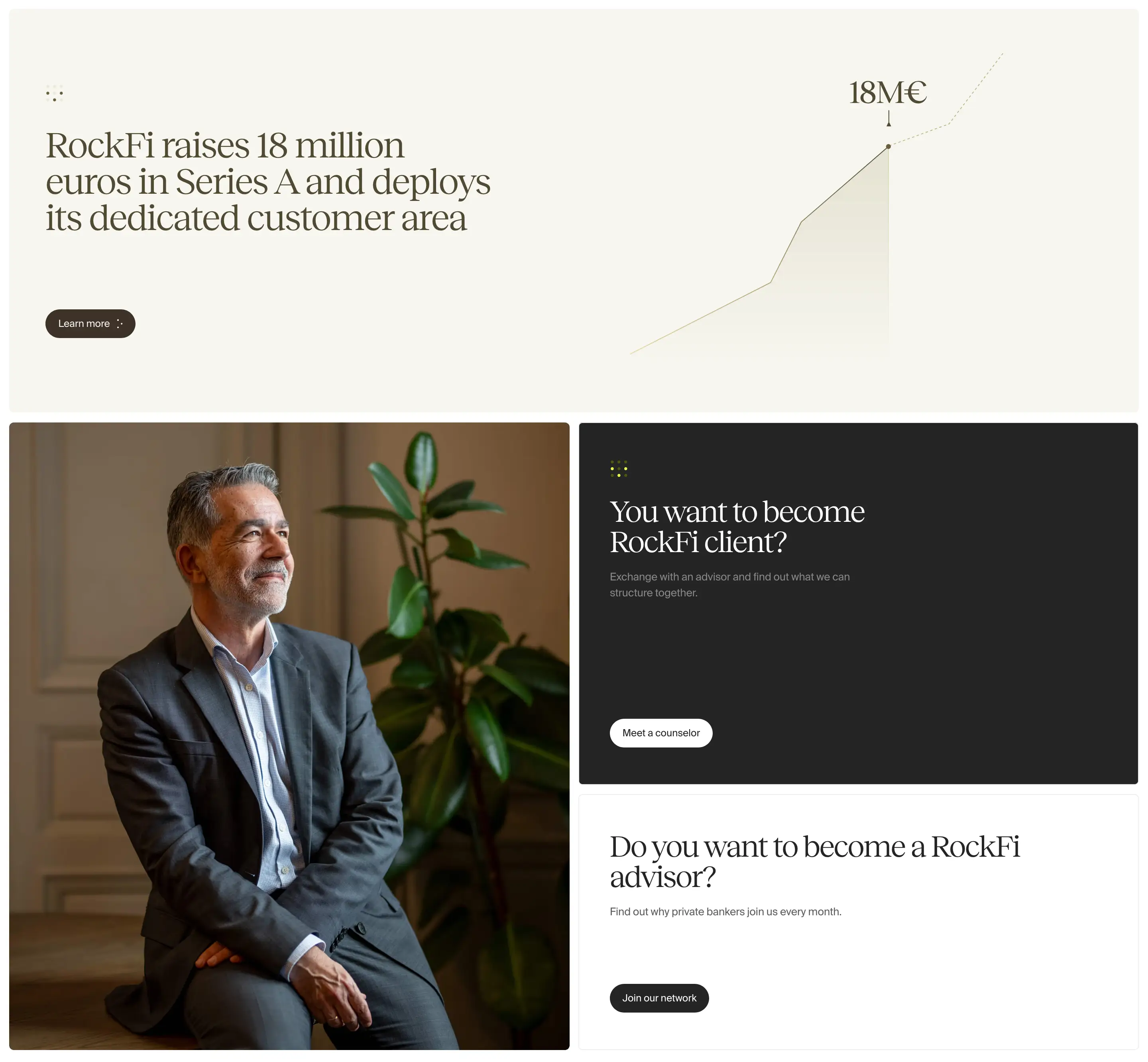 RockFi Funding Promo Grid Design