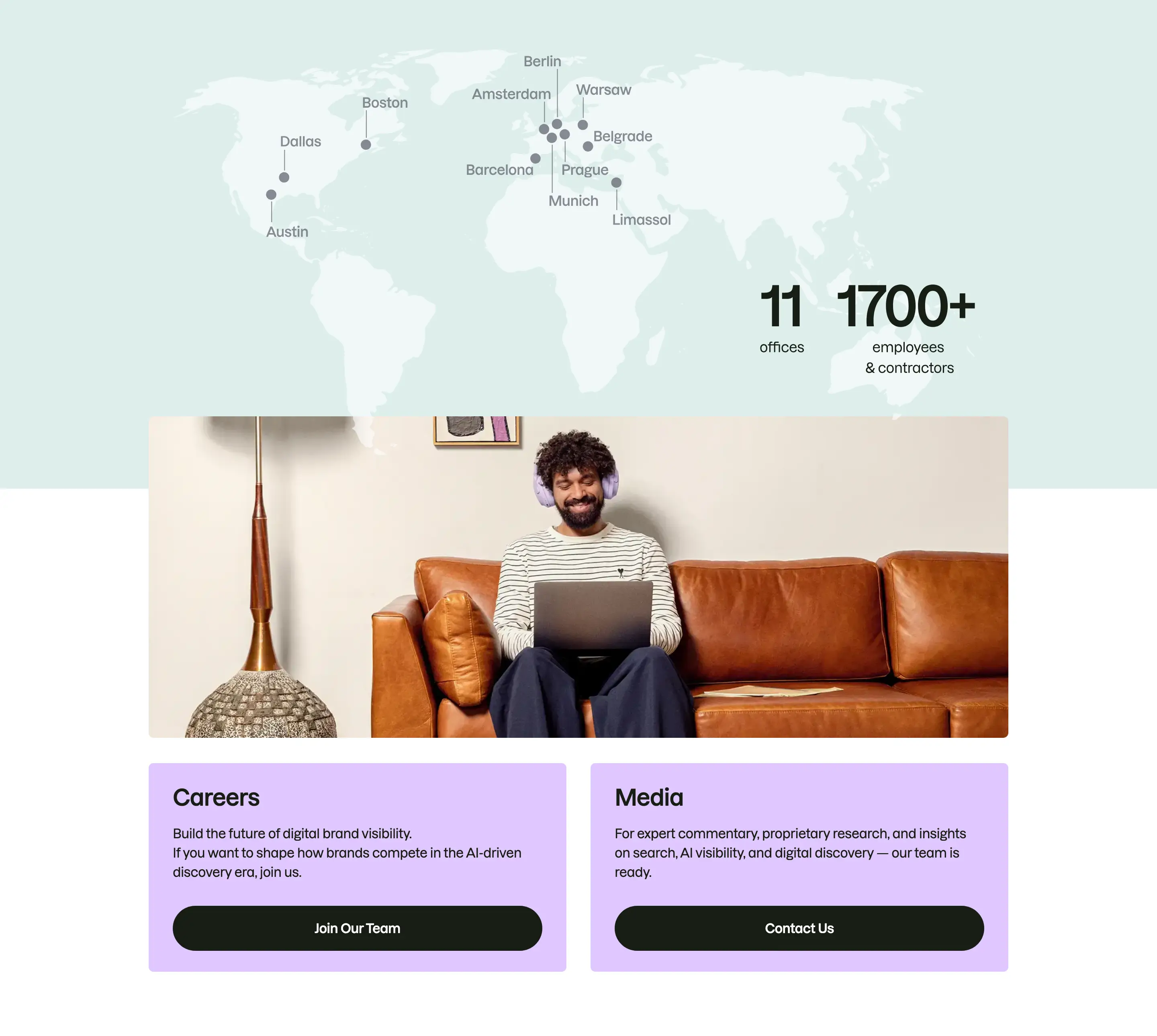 Semrush Global Team CTA Design