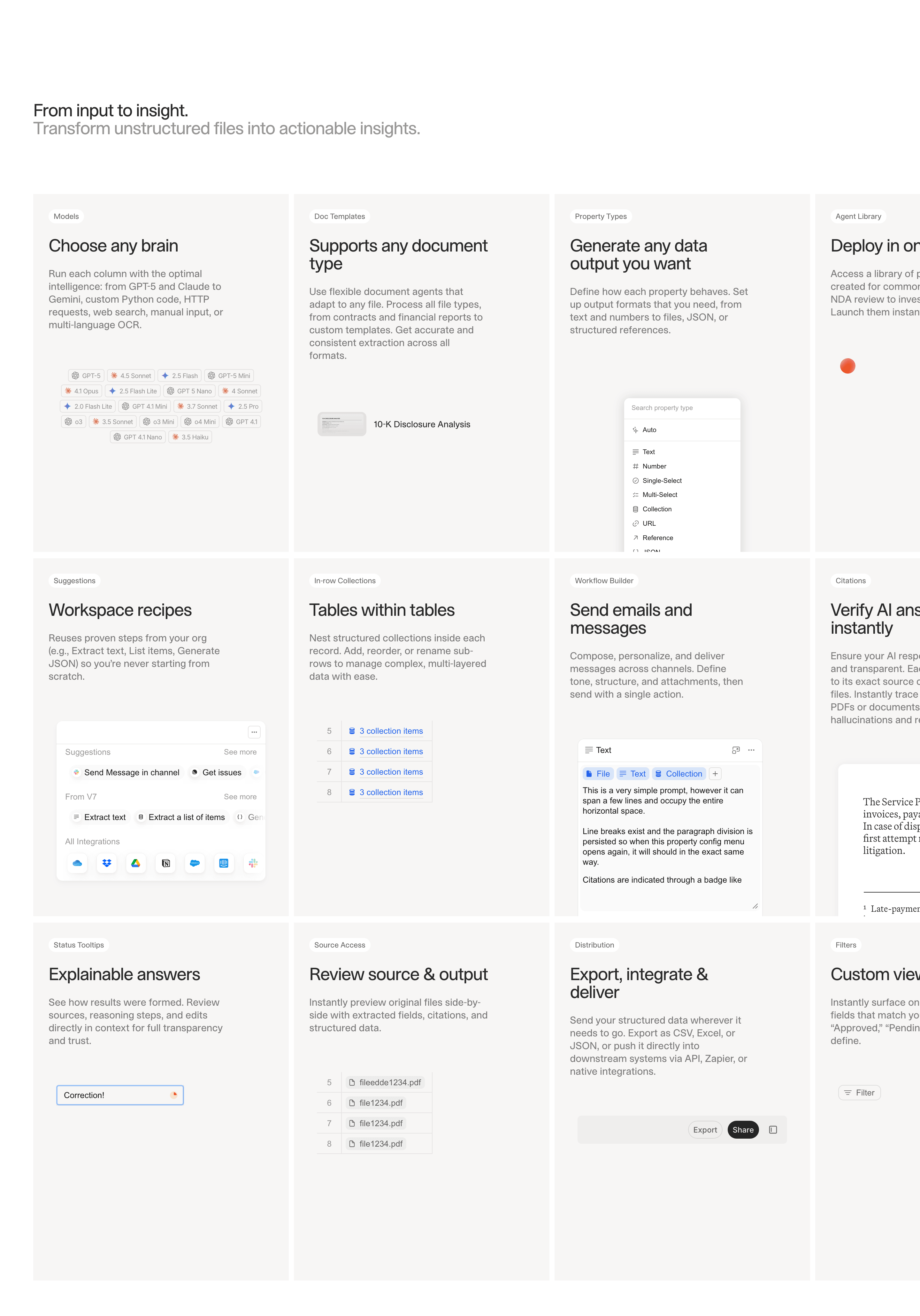 V7 Capabilities Grid Design