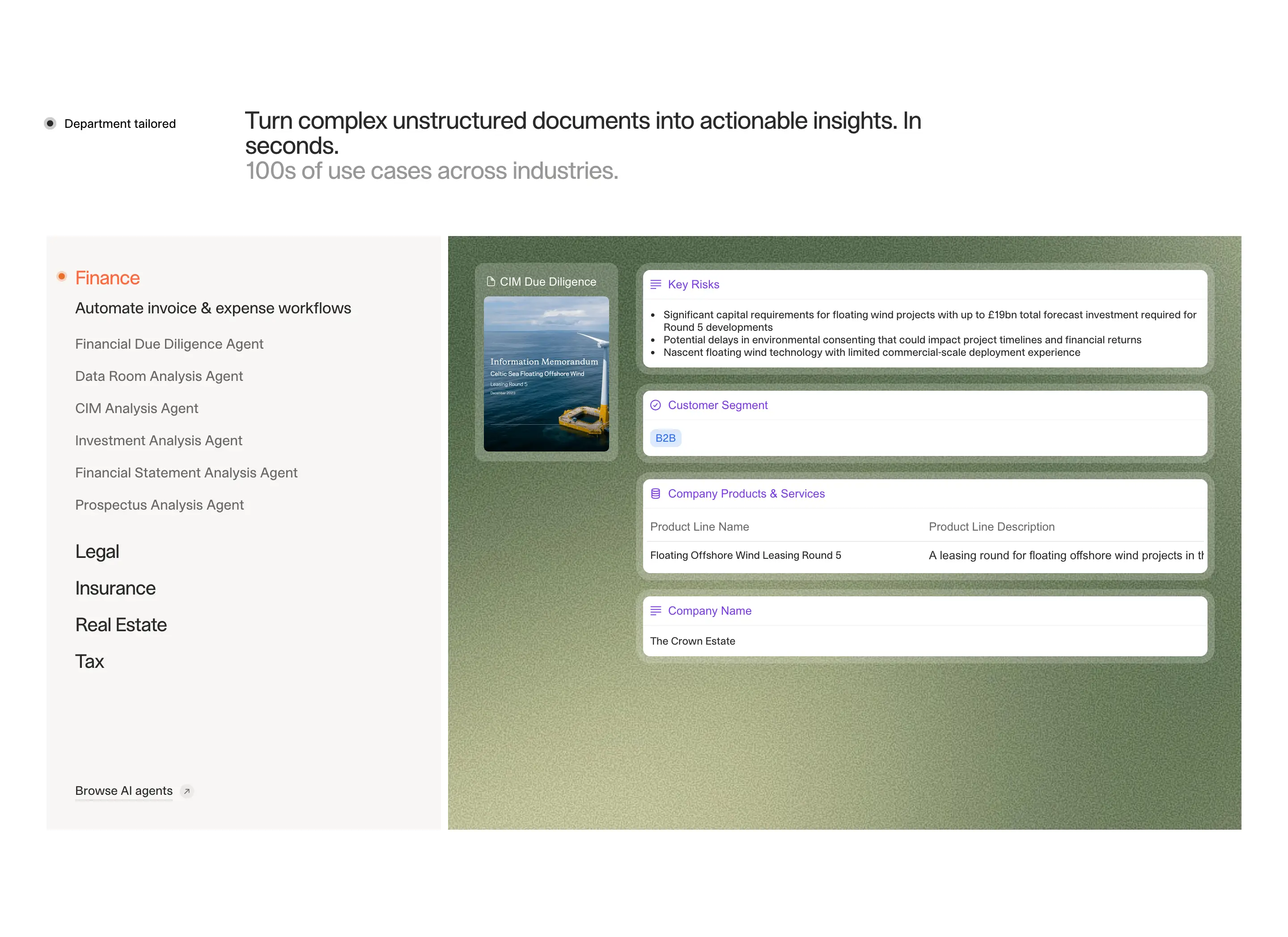 V7 Department Feature Design