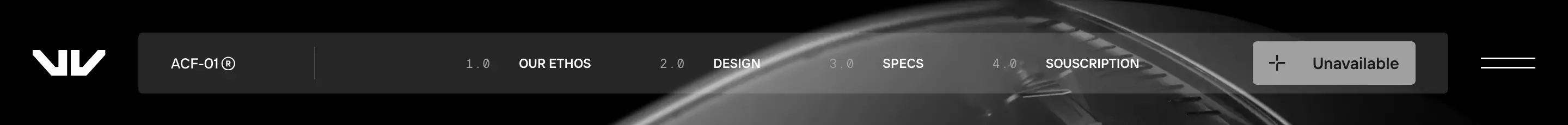 WRK Main Navbar Design