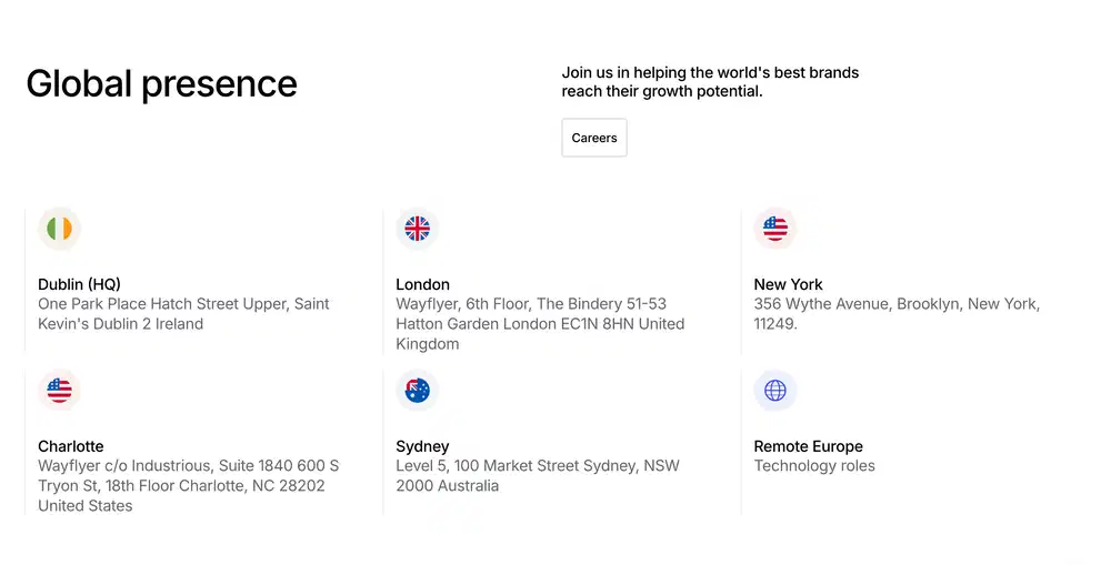 Wayflyer Global Feature Design