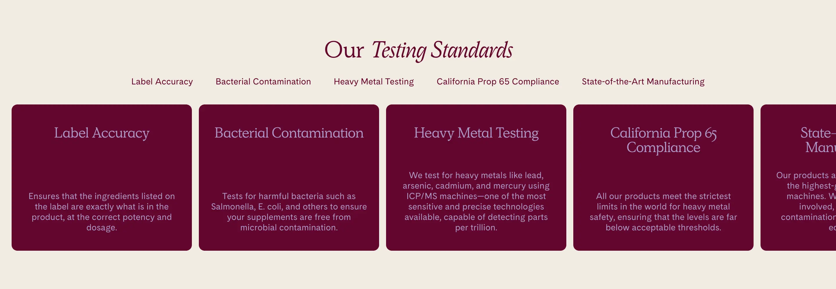 WeNatal Testing Feature Design