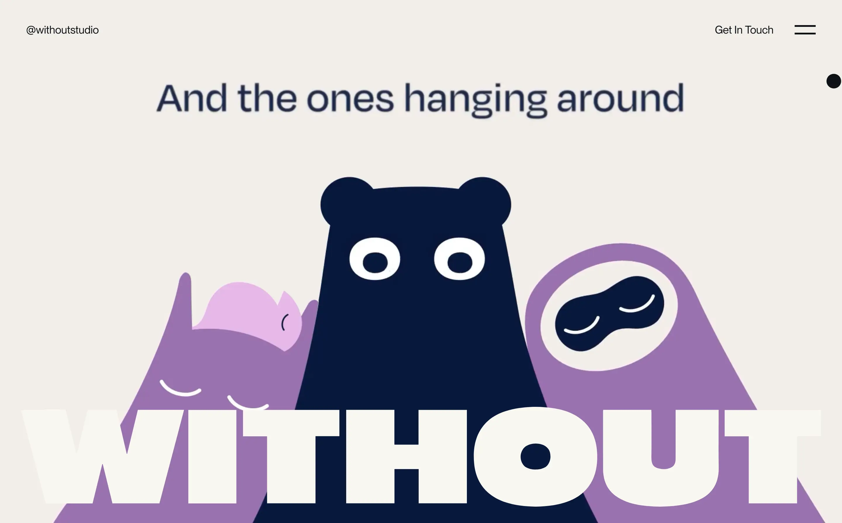 Without Brand Hero Design