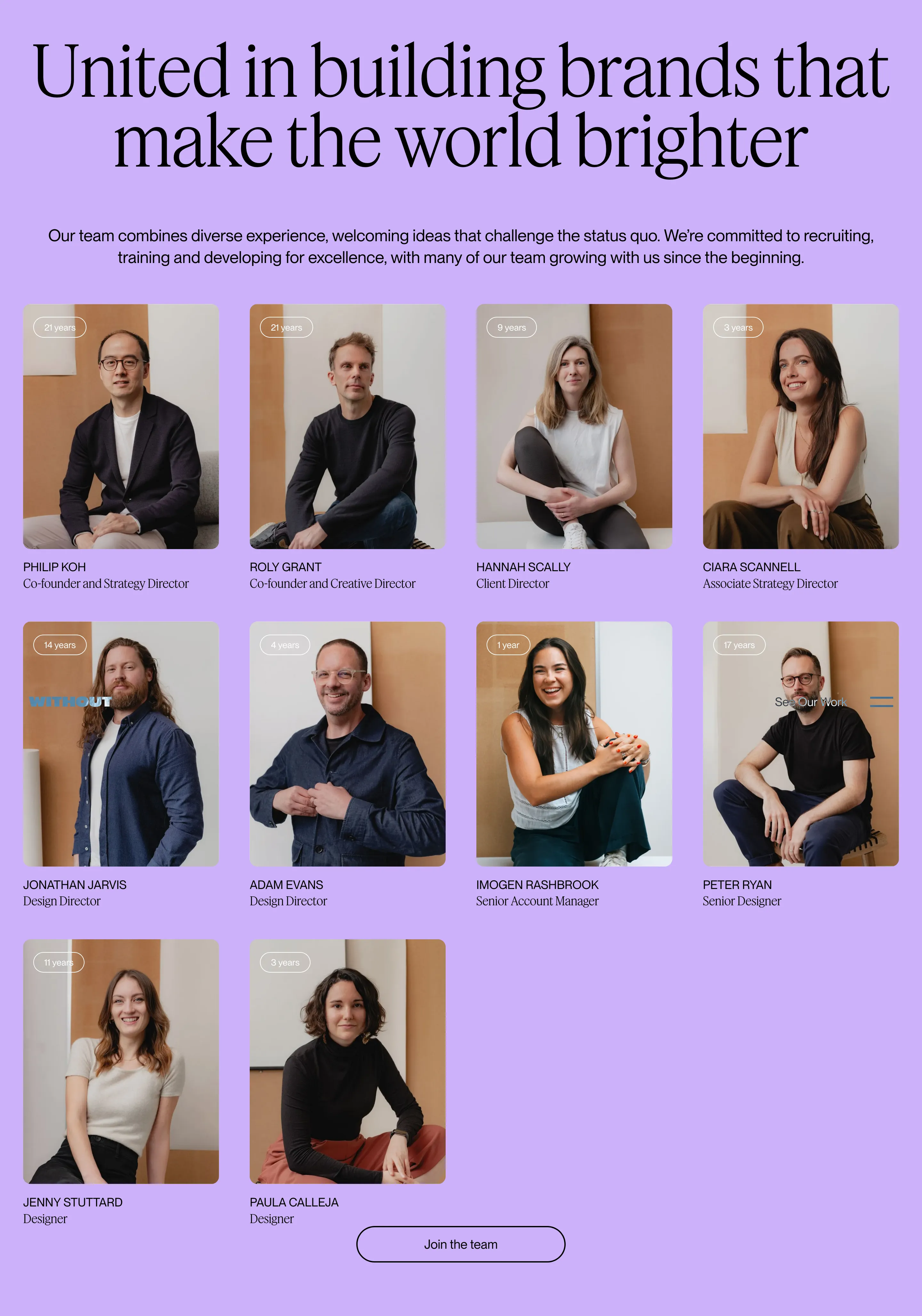 Without Employees Grid Design